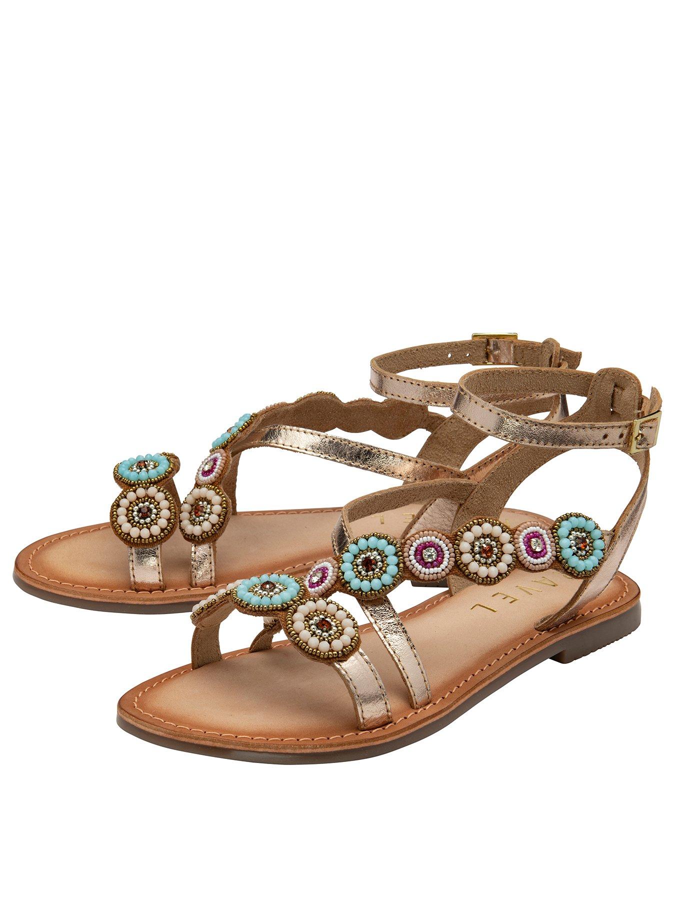 ravel-alford-flat-sandals-rose-goldstillFront