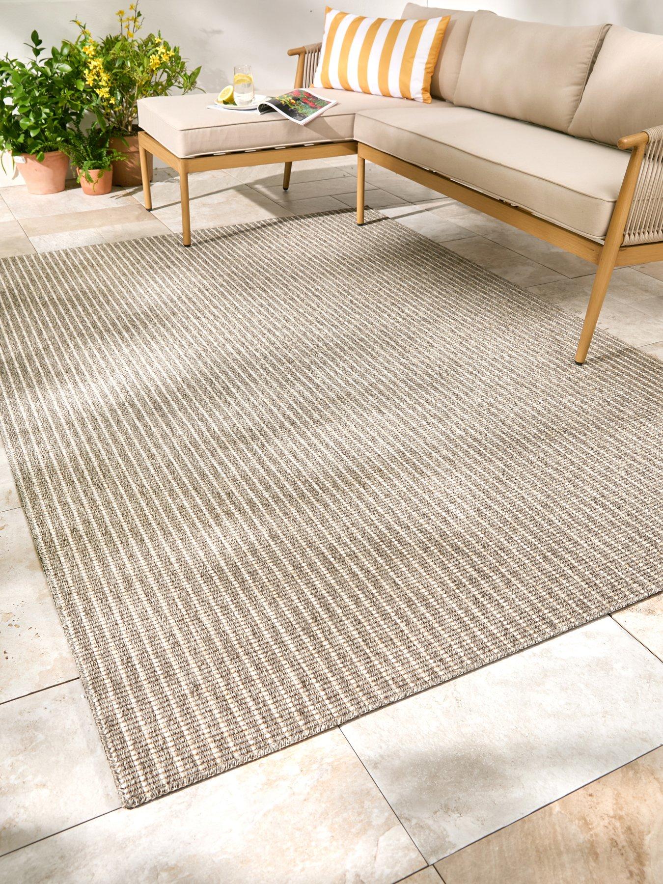 The Very Collection Sorrento Indoor/Outdoor Rug - Stone