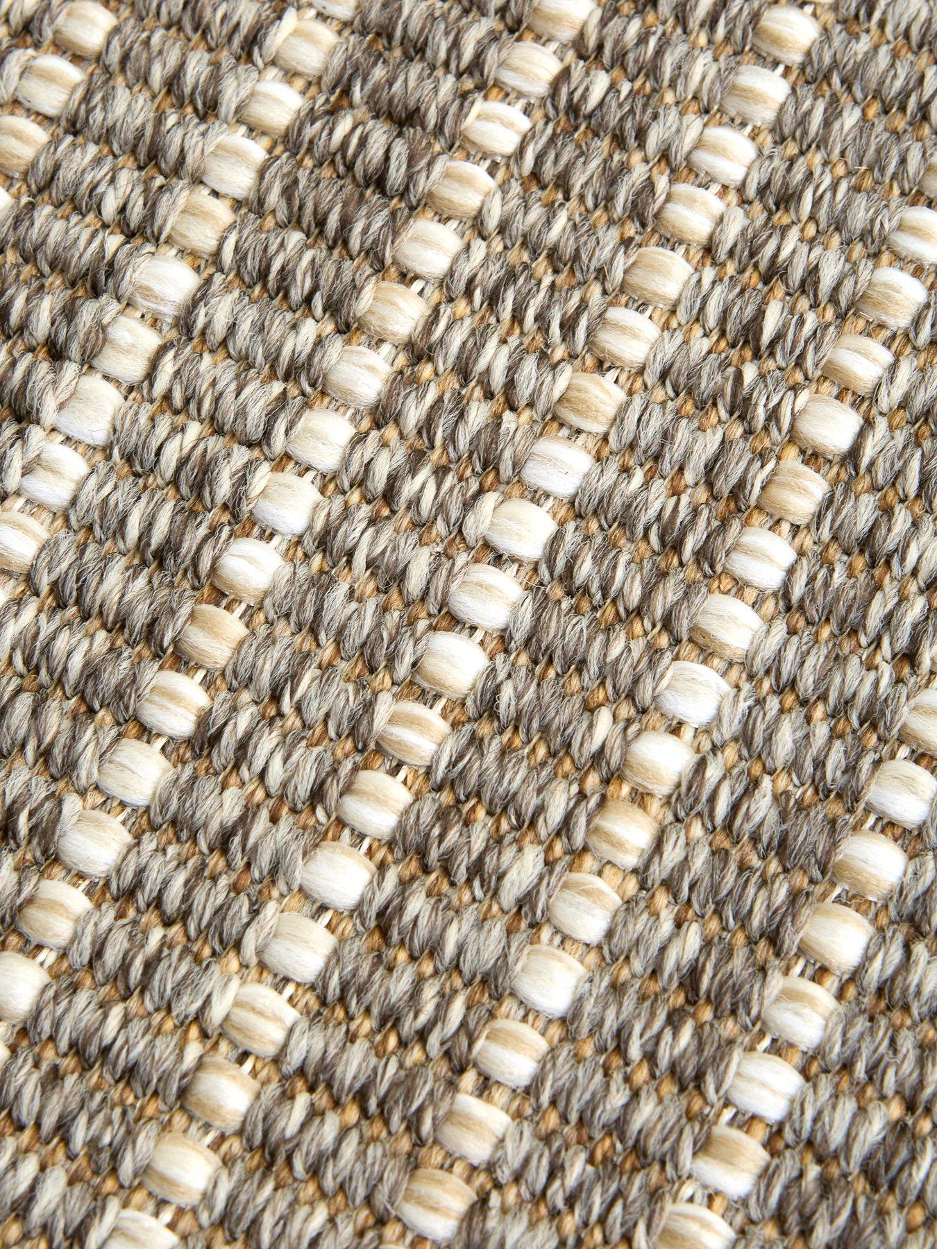 Image 3 of 5 of The Very Collection Sorrento Indoor/Outdoor Rug - Stone