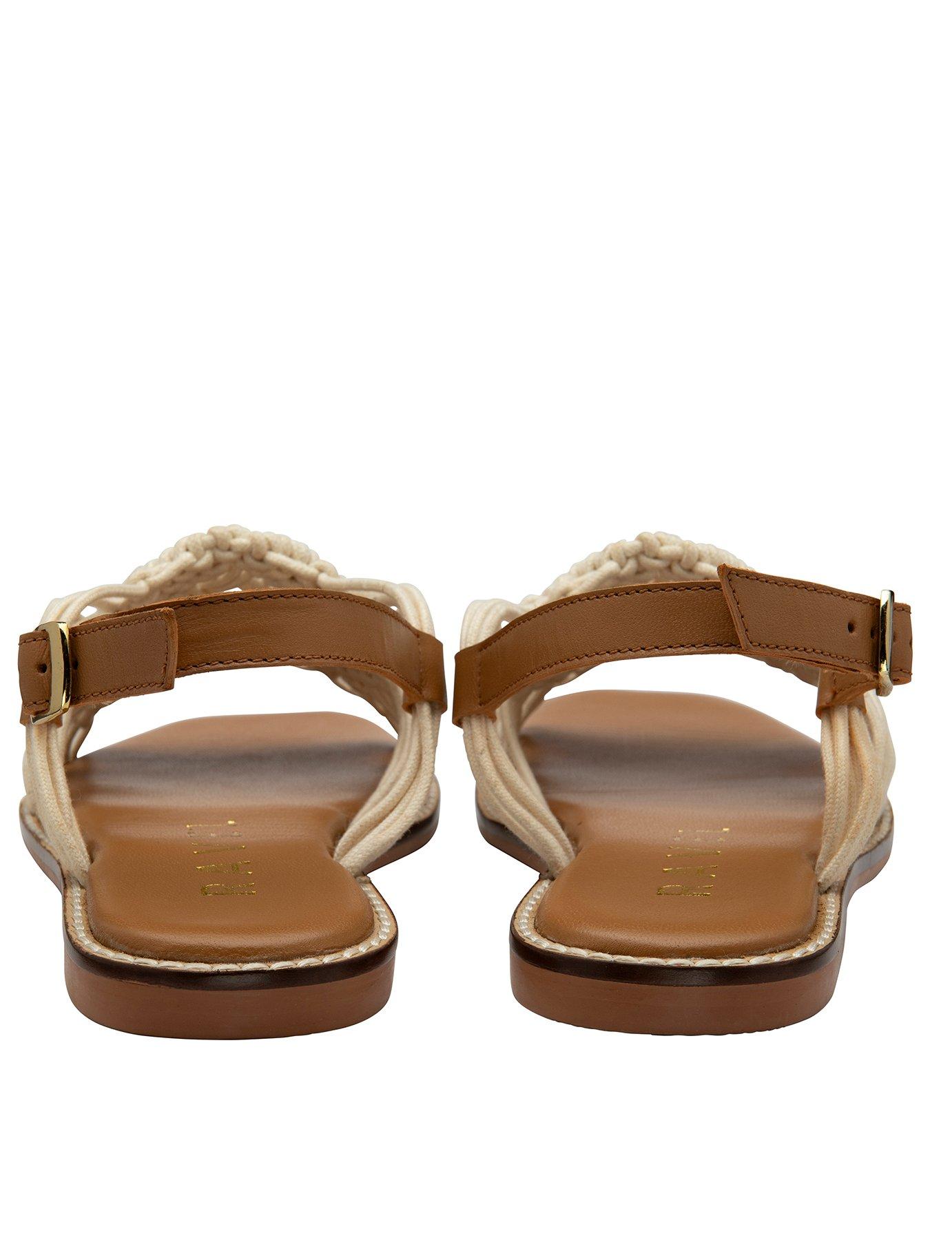 Image 3 of 4 of Ravel Elrig Flat Sandals - Cream