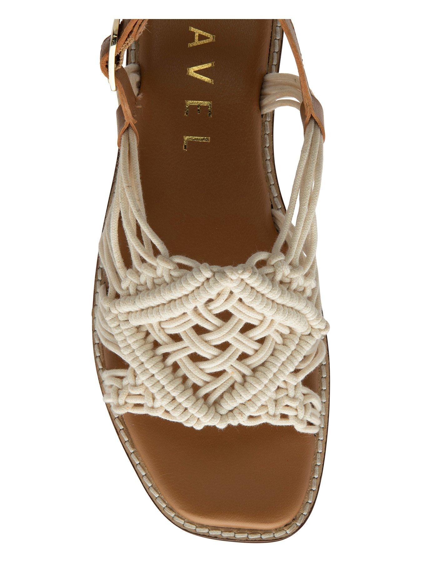Image 4 of 4 of Ravel Elrig Flat Sandals - Cream
