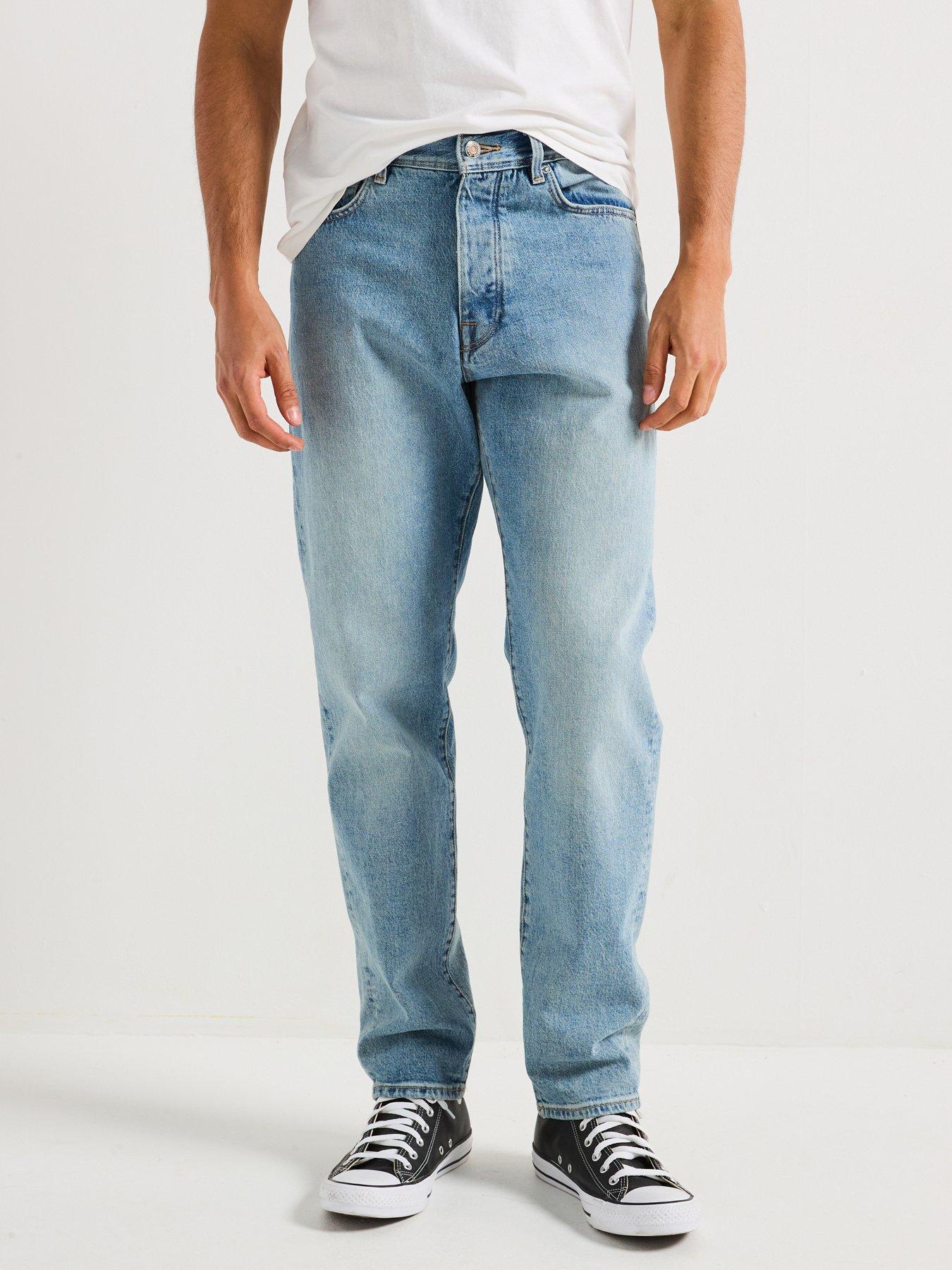 Selected Homme Straight Fit Cole 3501 Light Wash Jeans - Blue
