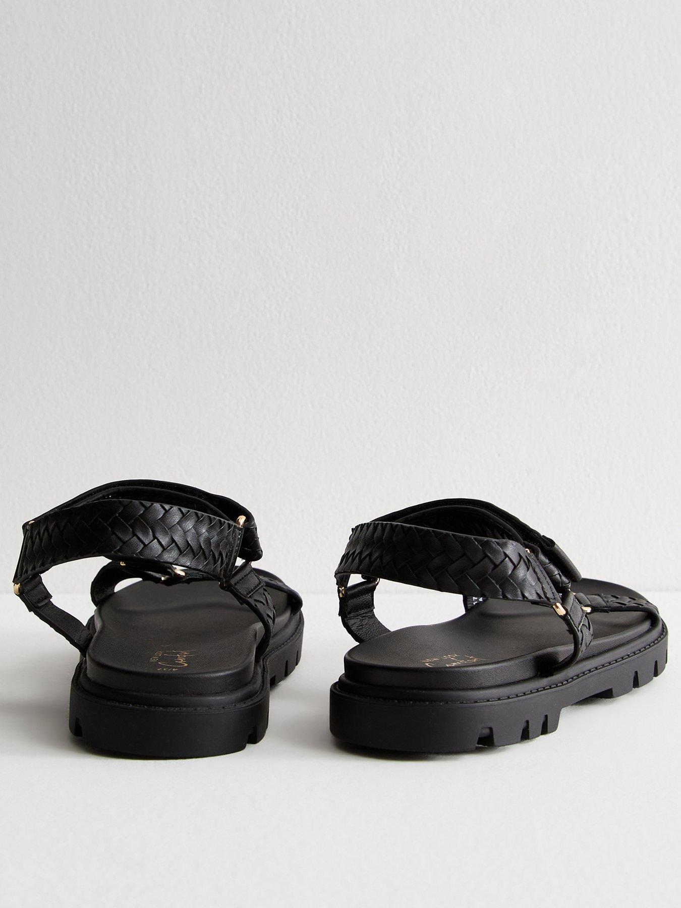 new-look-black-woven-strap-sandalsback