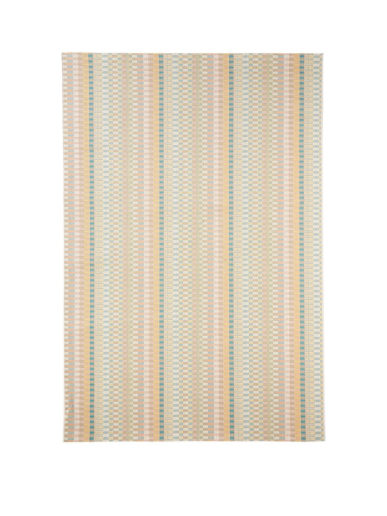 Image 2 of 5 of The Very Collection Cosmos Stripe Indoor/Outdoor Rug - Multi