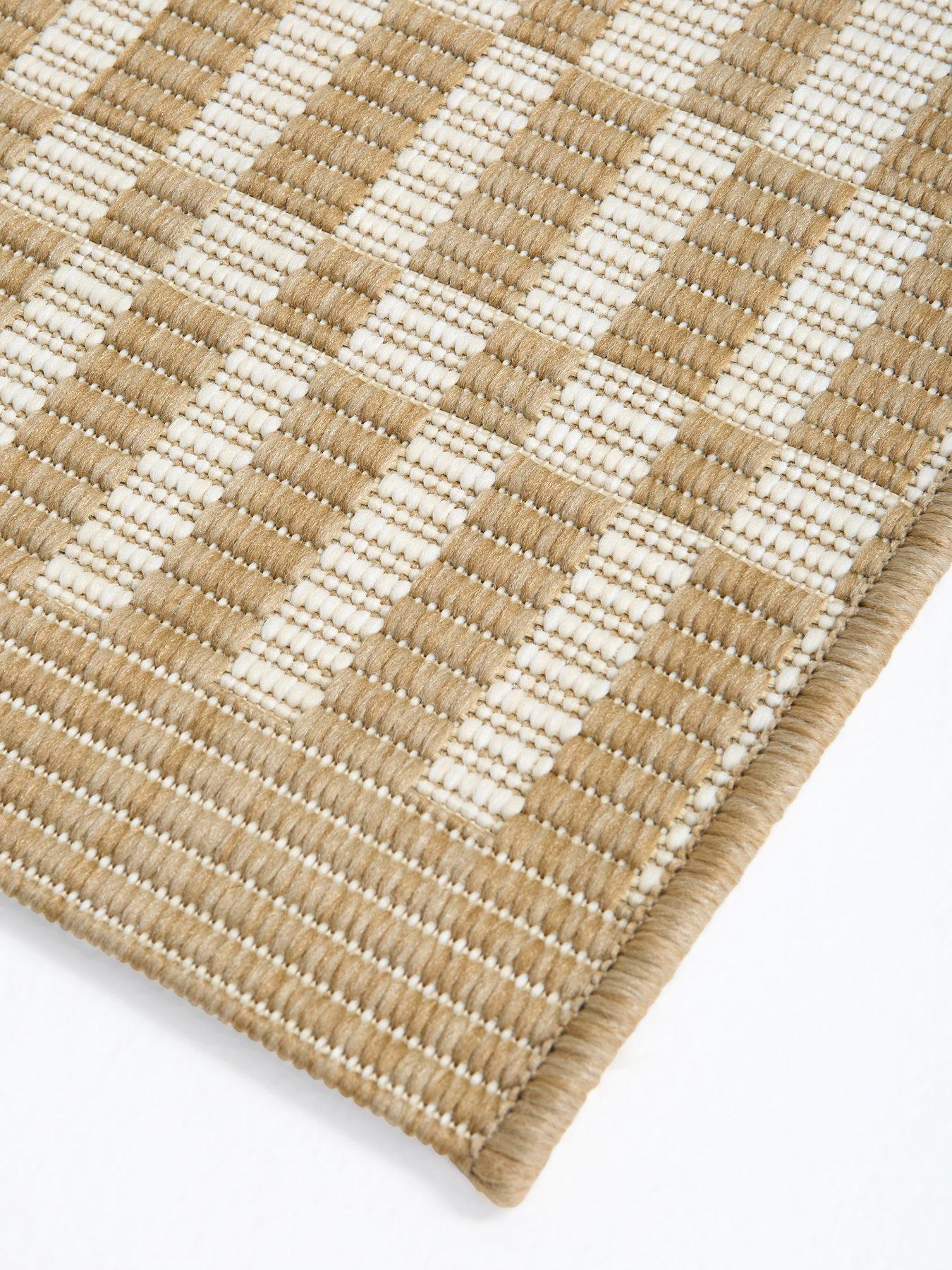 Image 5 of 5 of The Very Collection Element Textured Indoor/Outdoor Rug - Natural