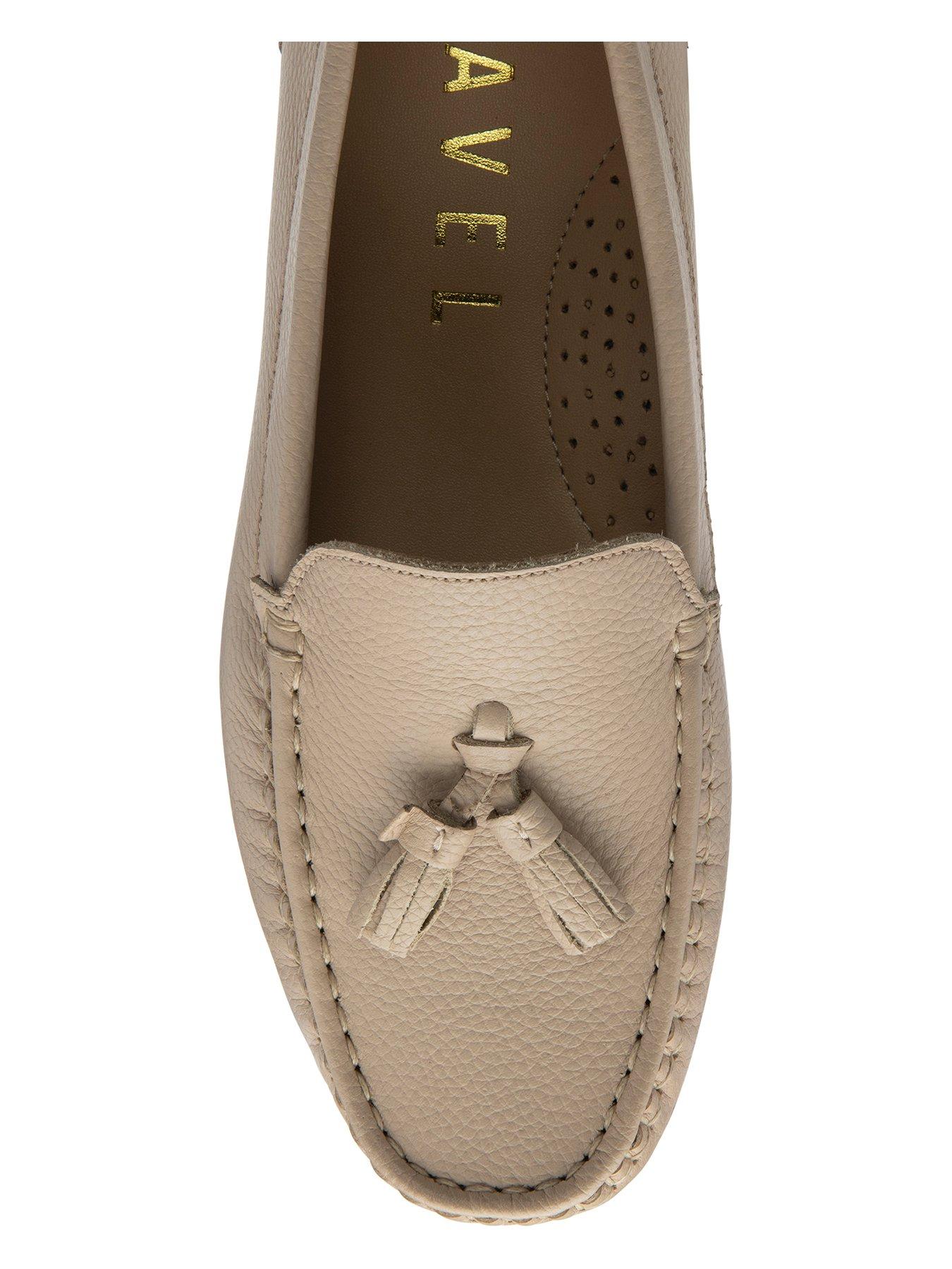 Image 4 of 4 of Ravel Bute Loafers - Beige Leather