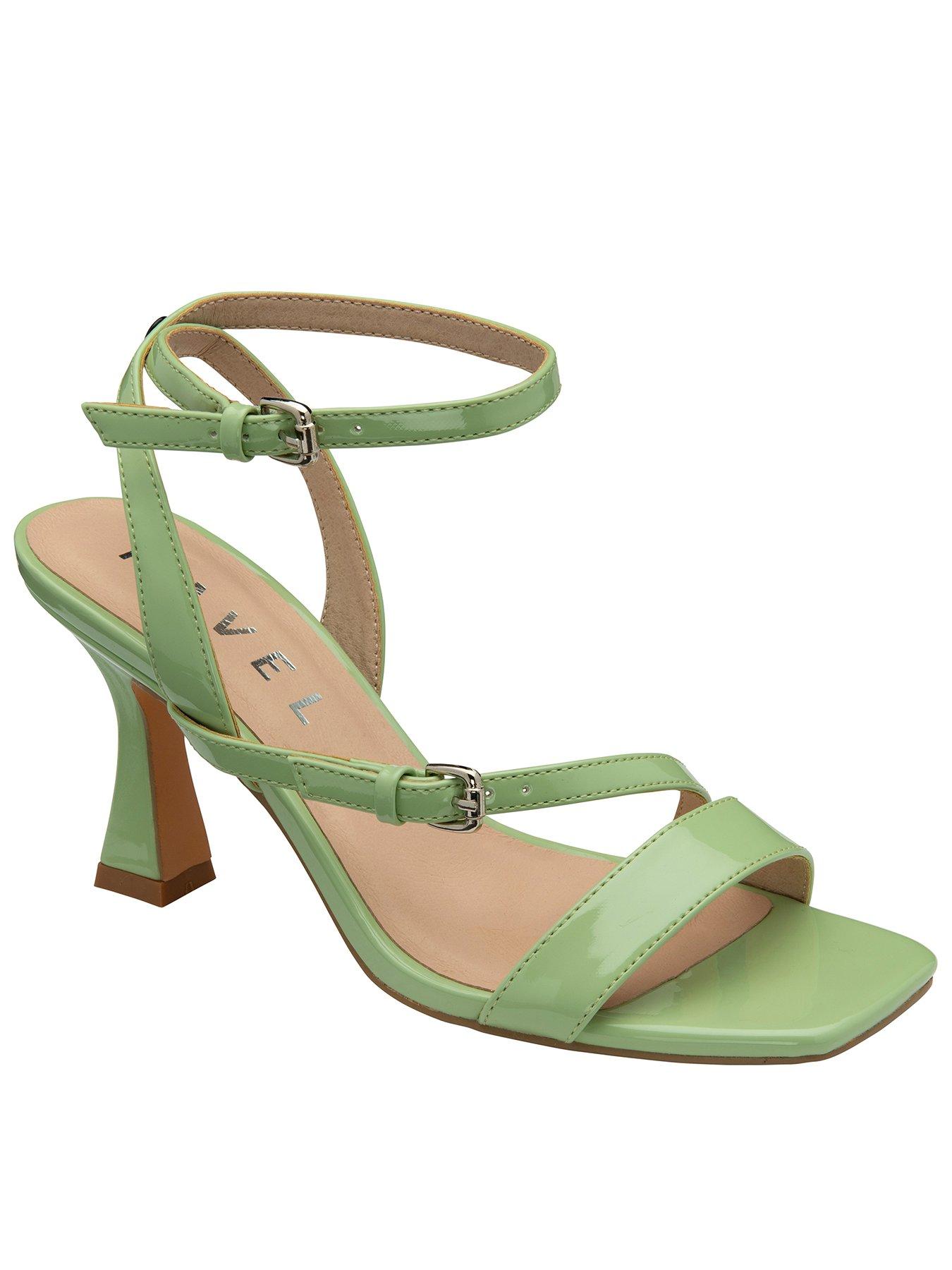 Ravel Arten Heeled Sandals - Lime