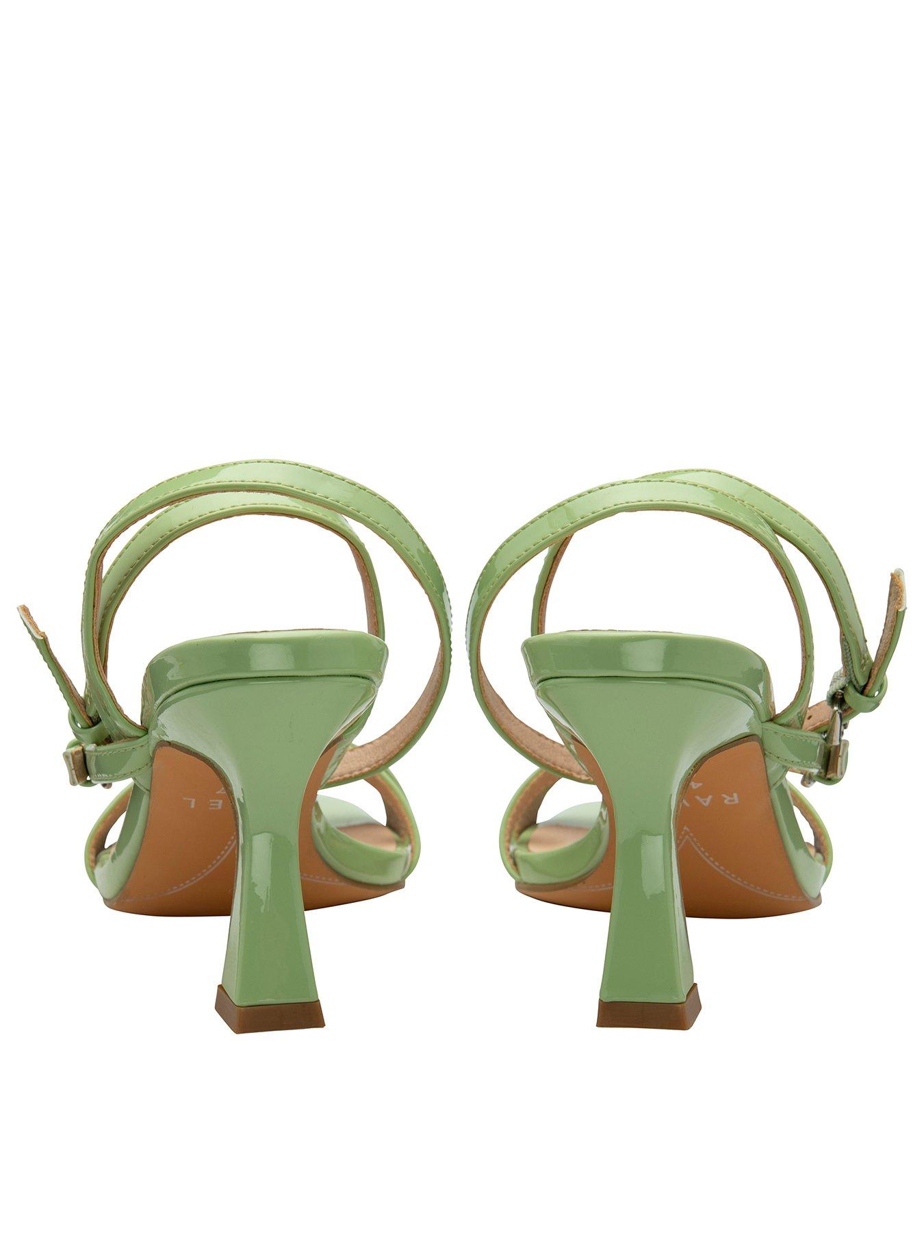Image 3 of 4 of Ravel Arten Heeled Sandals - Lime