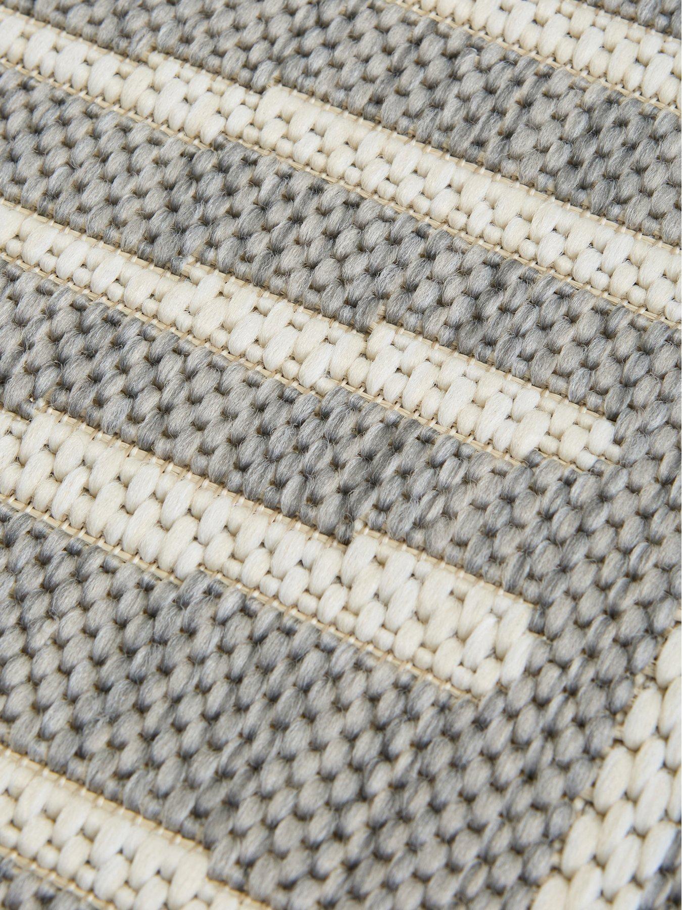 Image 3 of 5 of The Very Collection Element Patches Indoor/Outdoor Runner - Grey