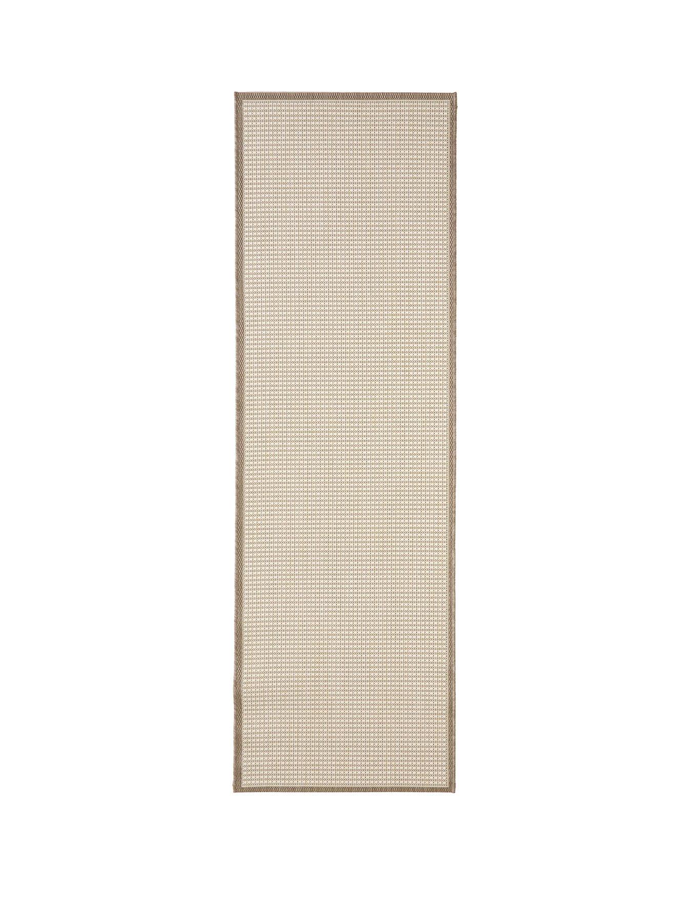Image 2 of 5 of The Very Collection Element Border Indoor/Outdoor Runner - Natural