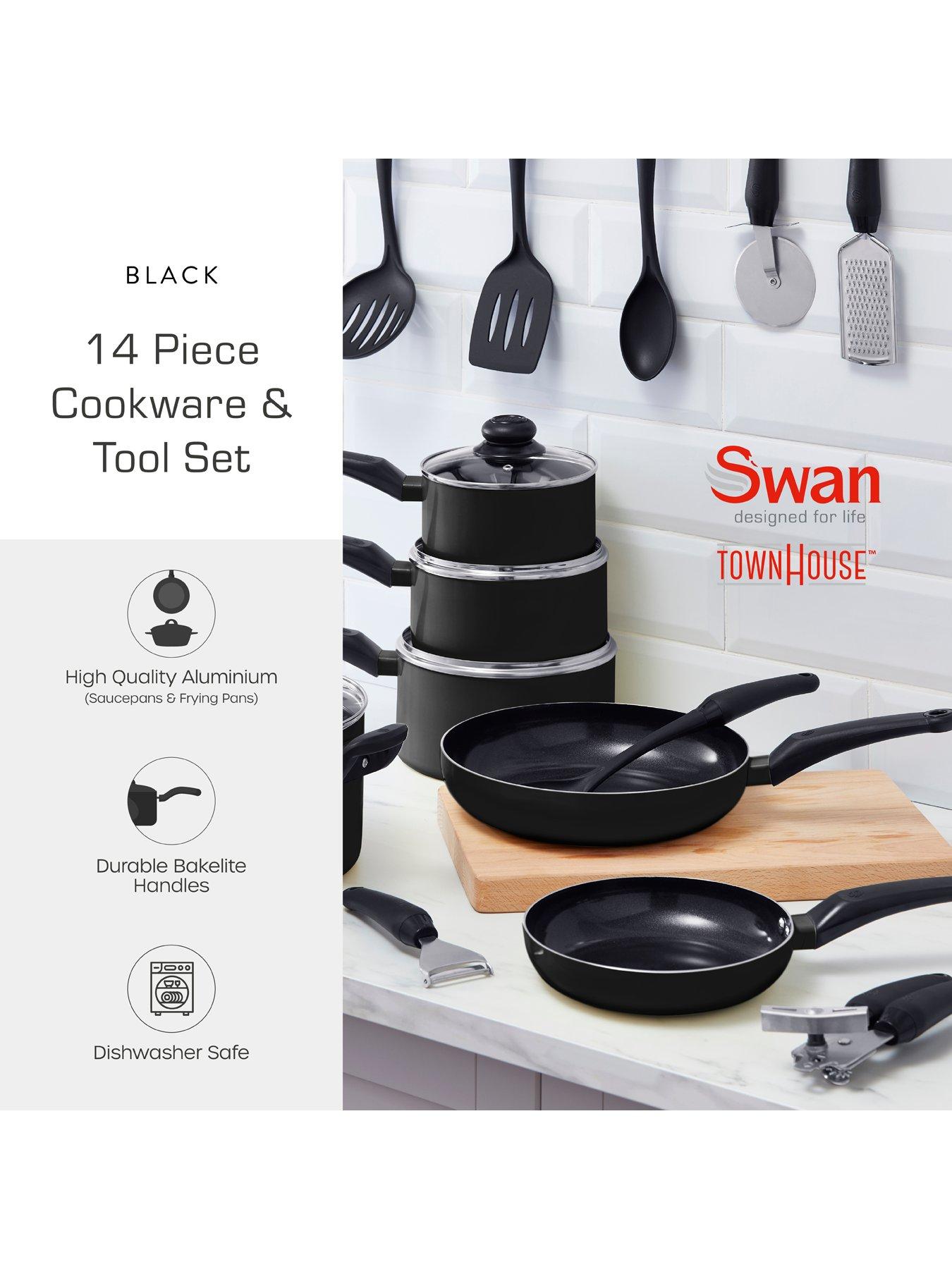 Image 3 of 7 of Swan 14 Piece Pan And Tool Set
