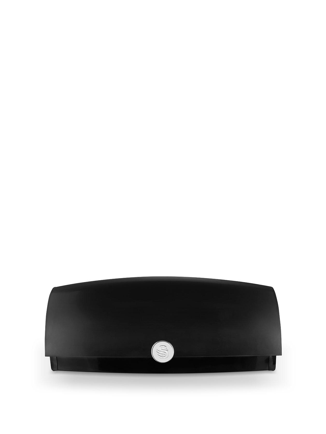 Swan Townhouse Bread Bin - Black