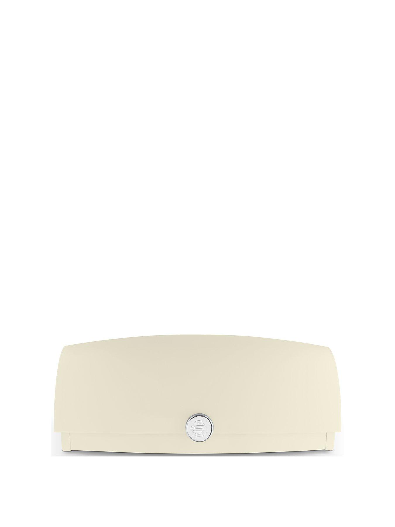 undefined Townhouse Bread Bin - Cream