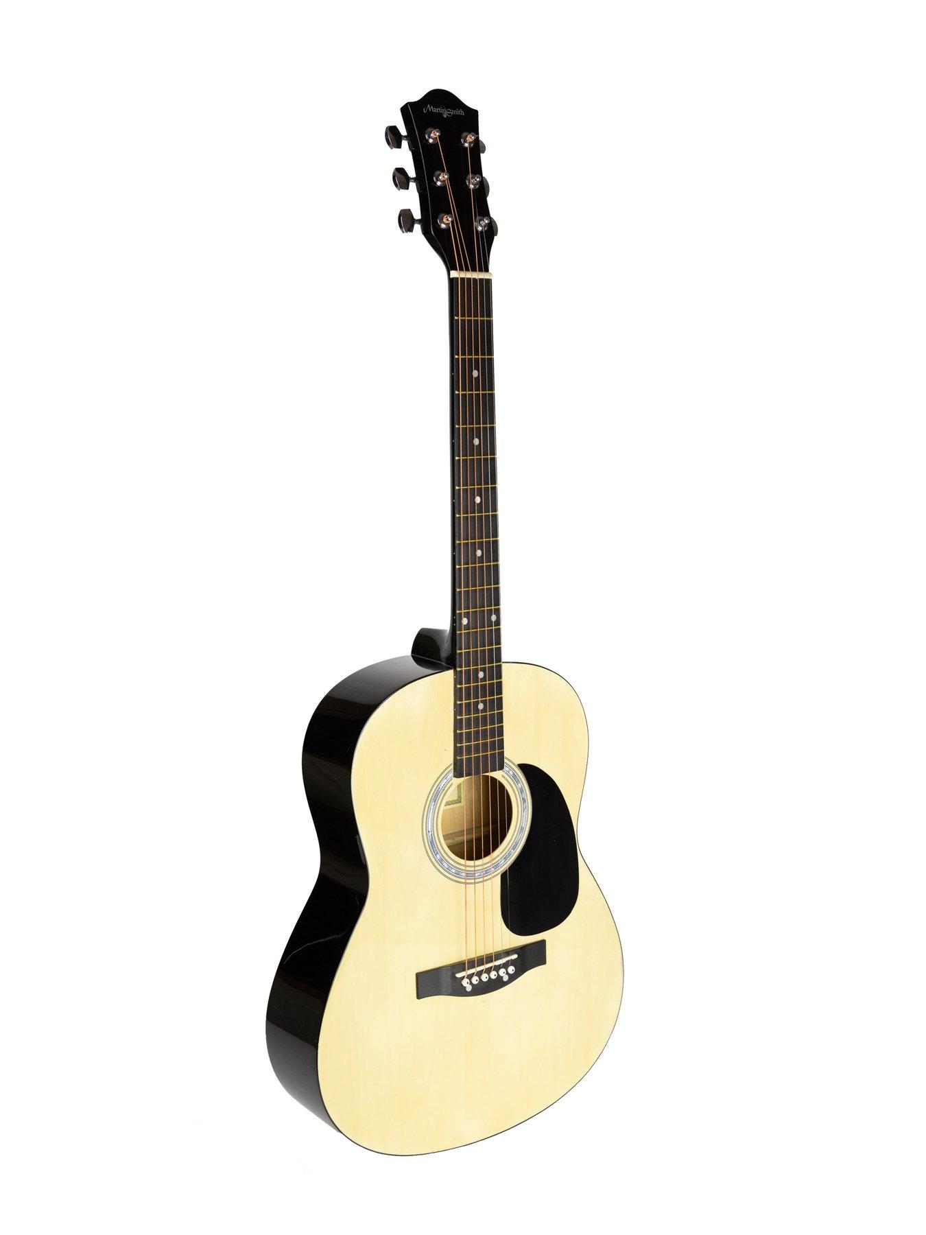Image 3 of 7 of Martin Smith Martin Smith Acoustic Guitar Kit with Full-Size Guitar, Stand, Tuner, Bag, Strap, Plectrums, Spare Strings &amp; Lessons