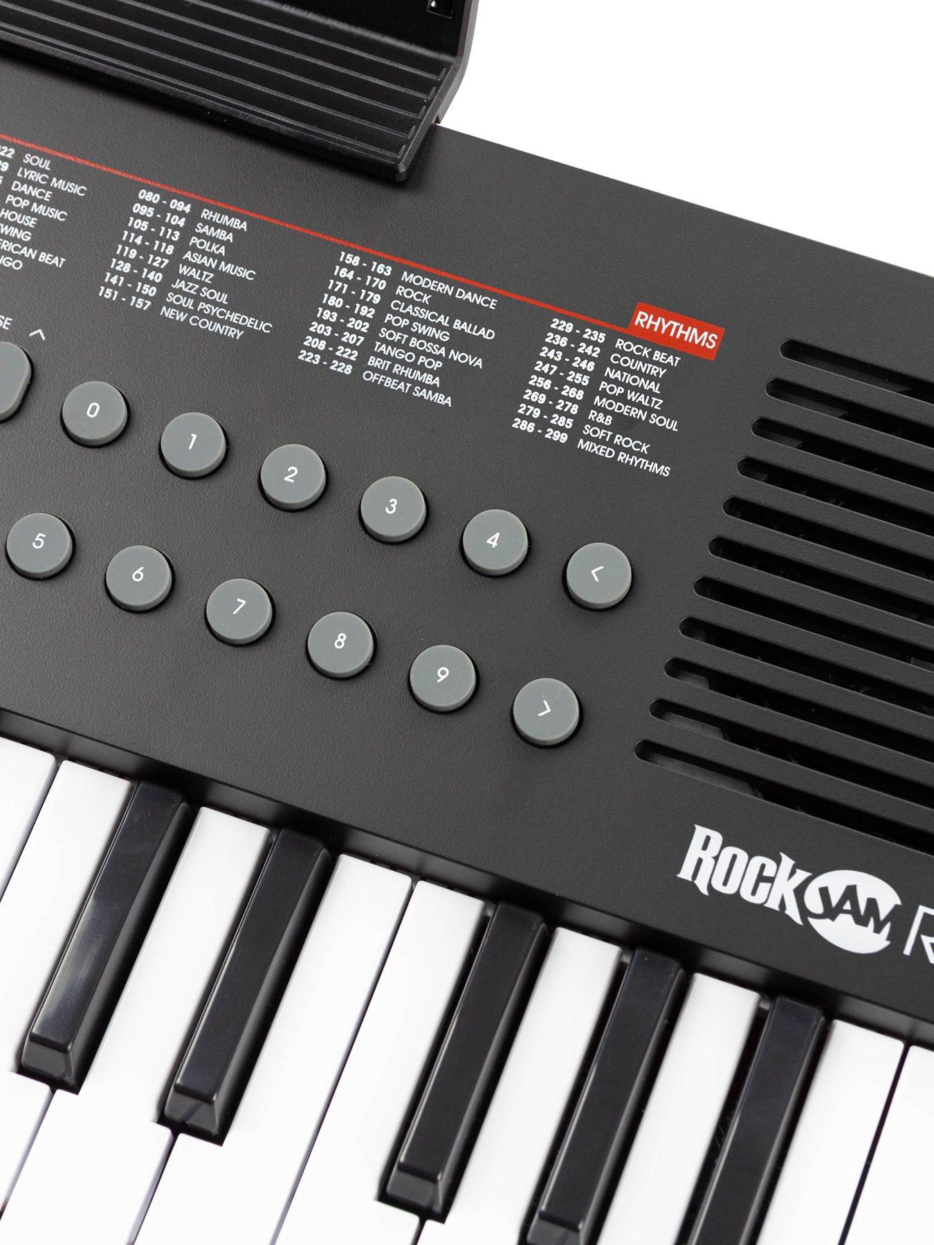 Image 2 of 7 of RockJam Rock 49 Key Keyboard Piano with USB Midi & Lessons