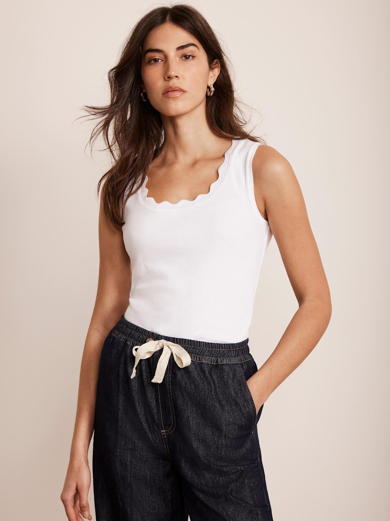 mint-velvet-white-scallop-trim-vest-top-cream
