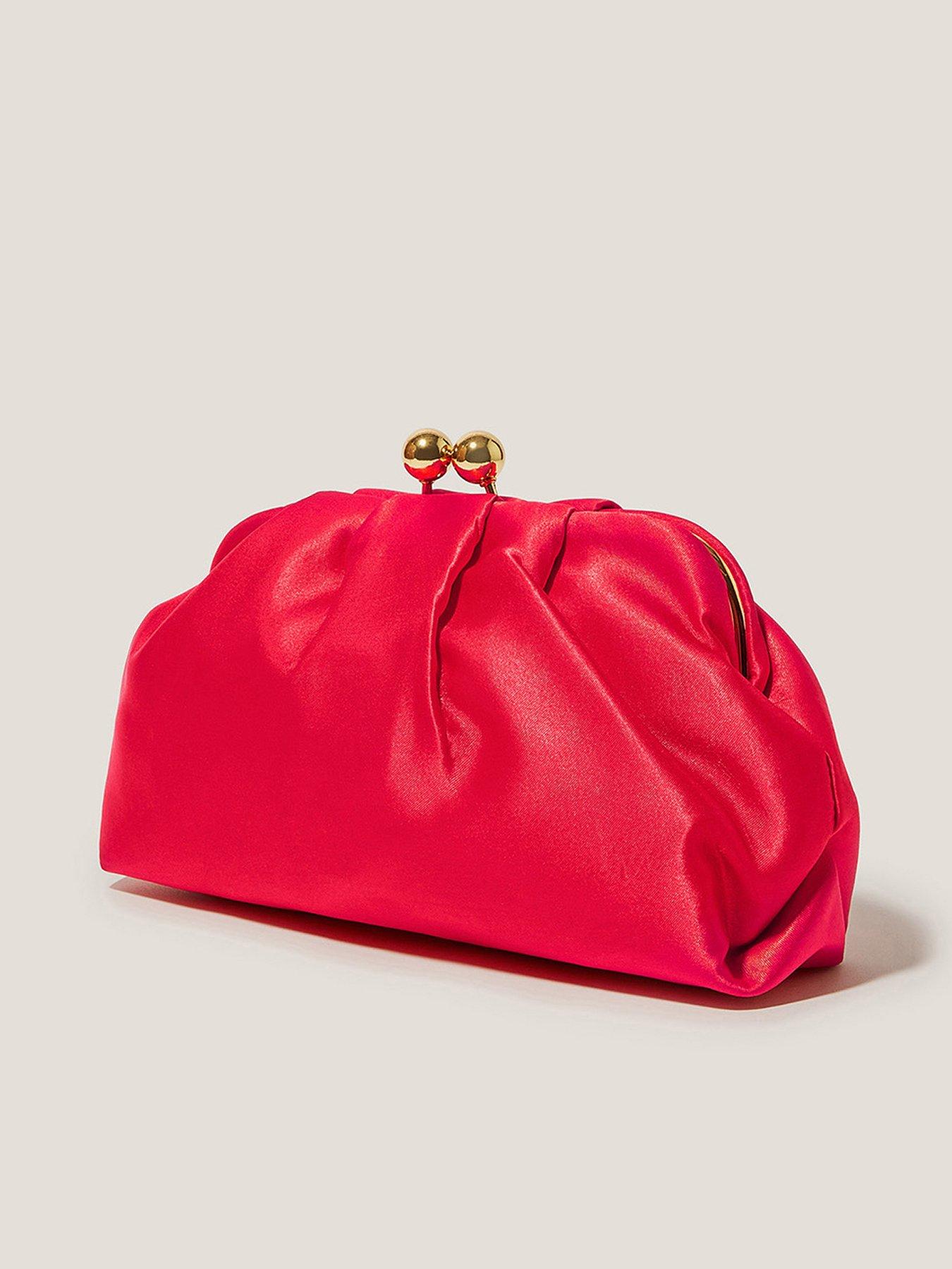 monsoon-rhian-satin-clutch-redback