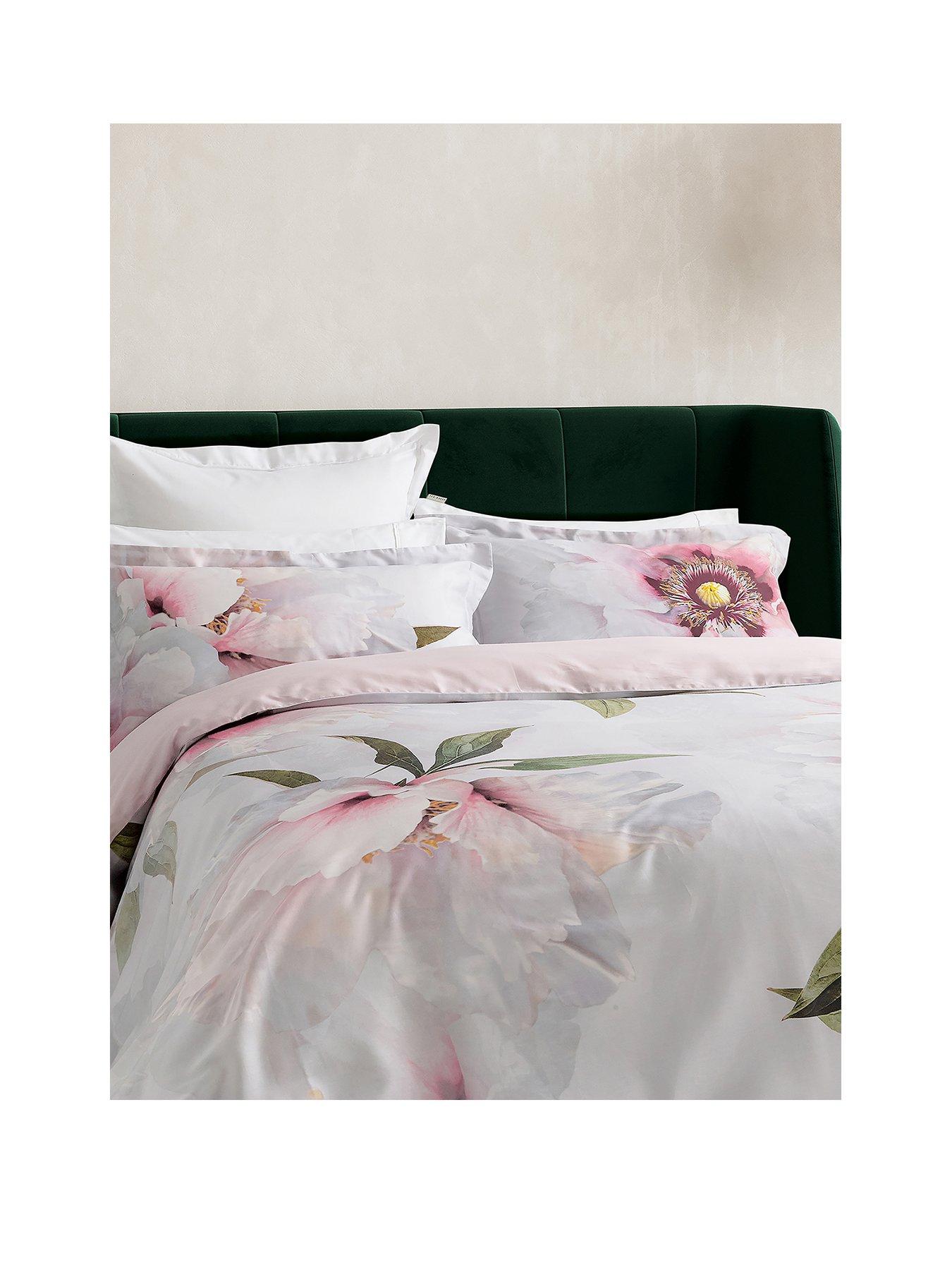 Image 2 of 5 of Ted Baker Peony Floral 100% Cotton Sateen Duvet Set