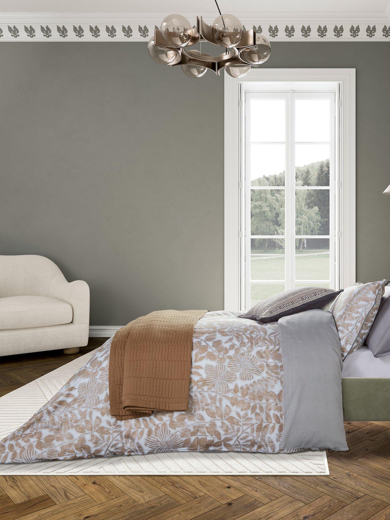 undefined Zenda 100% Cotton Sateen Duvet Cover Set