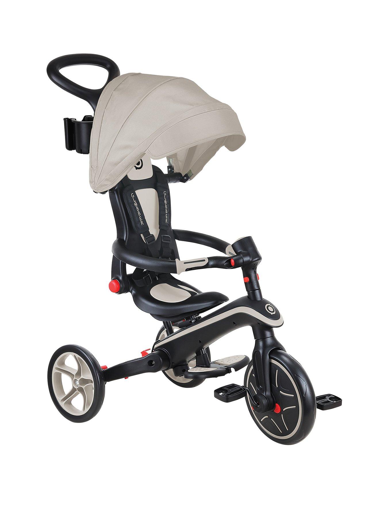 Image of GLOBBER Explorer Trike 4 in 1 Foldable - Taupe