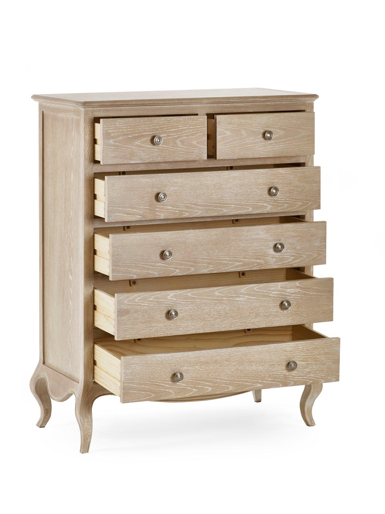 julian-bowen-camille-ready-assemblednbsp4-2-drawer-chest-contains-solid-oakoutfit