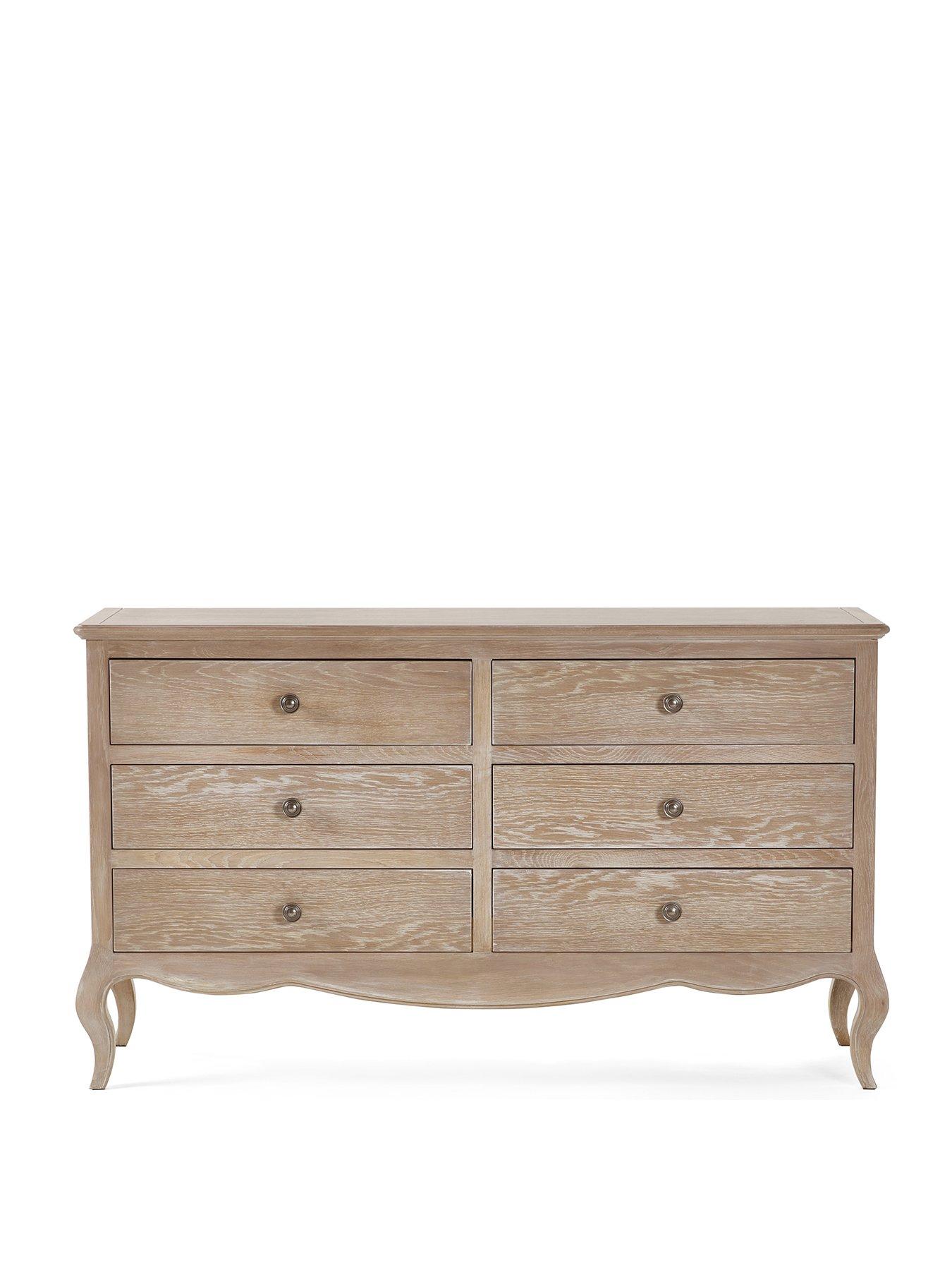 julian-bowen-camille-ready-assemblednbsp6-drawer-wide-chest-contains-solid-oakstillFront