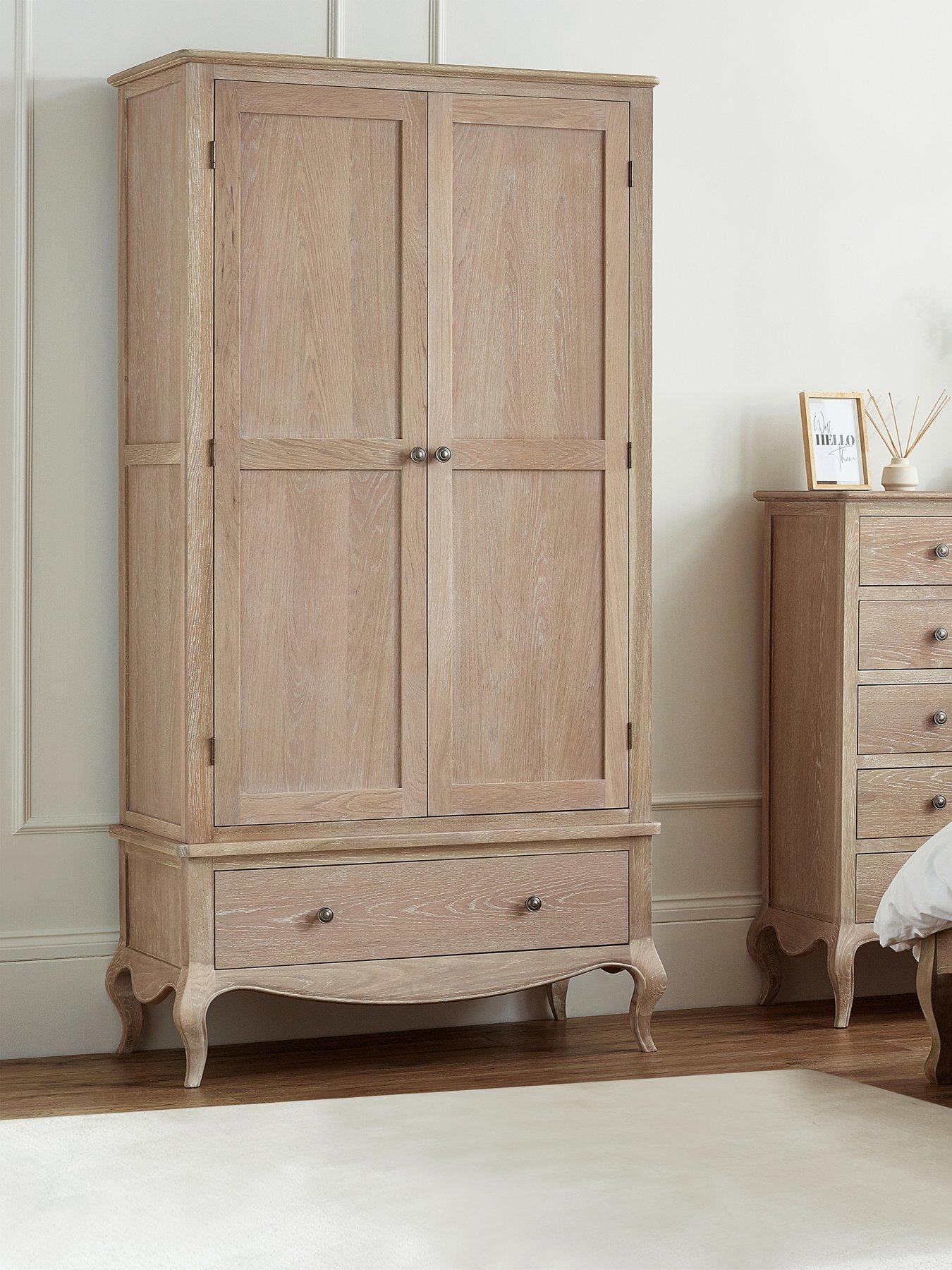 julian-bowen-camille-2-door-1-drawernbspcombination-wardrobe-contains-solid-oak