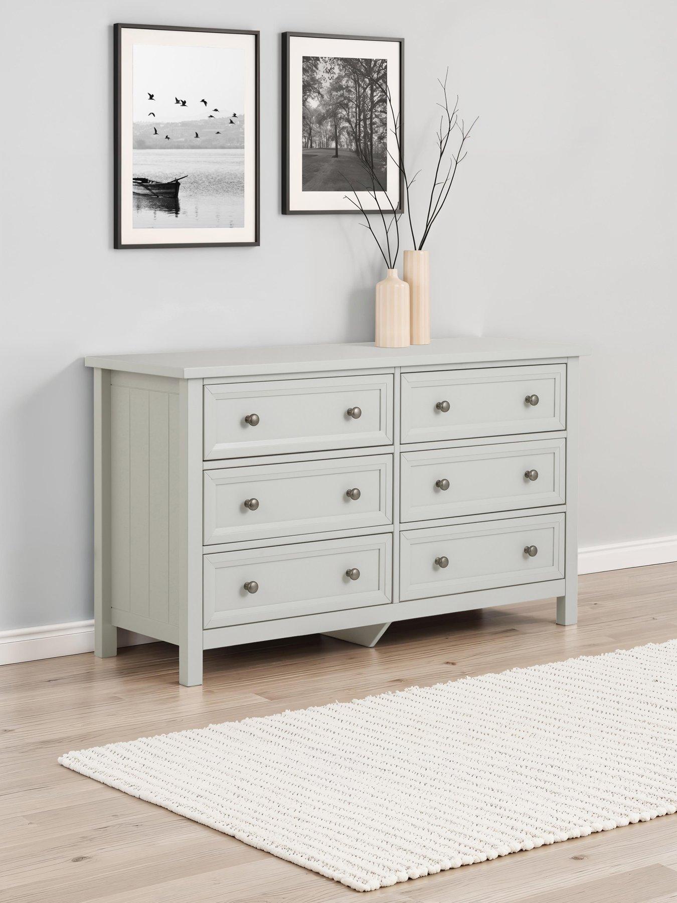 julian-bowen-maine-6-drawer-wide-chest-dove-grey