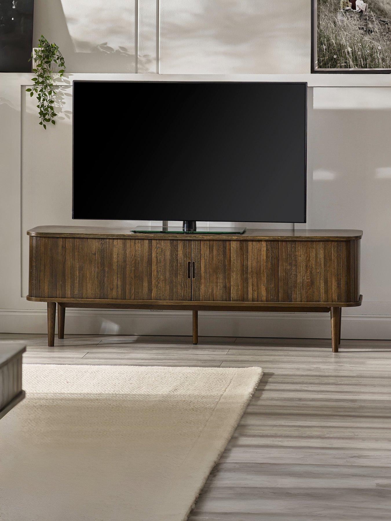 undefined Arya TV Unit - Dark Oak