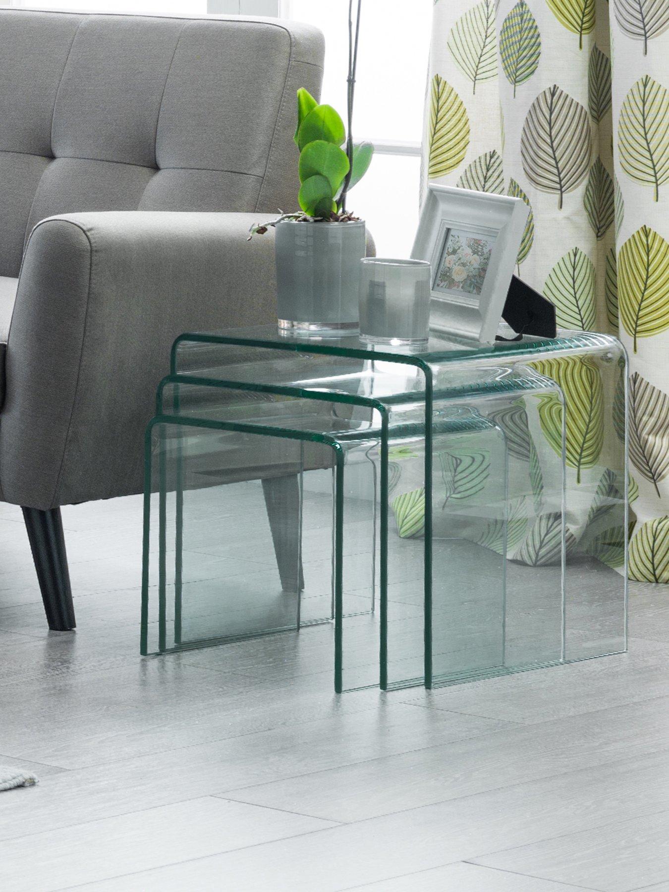 julian-bowen-amalfi-ready-assemblednbspbent-glass-nest-ofnbsp3nbsptables