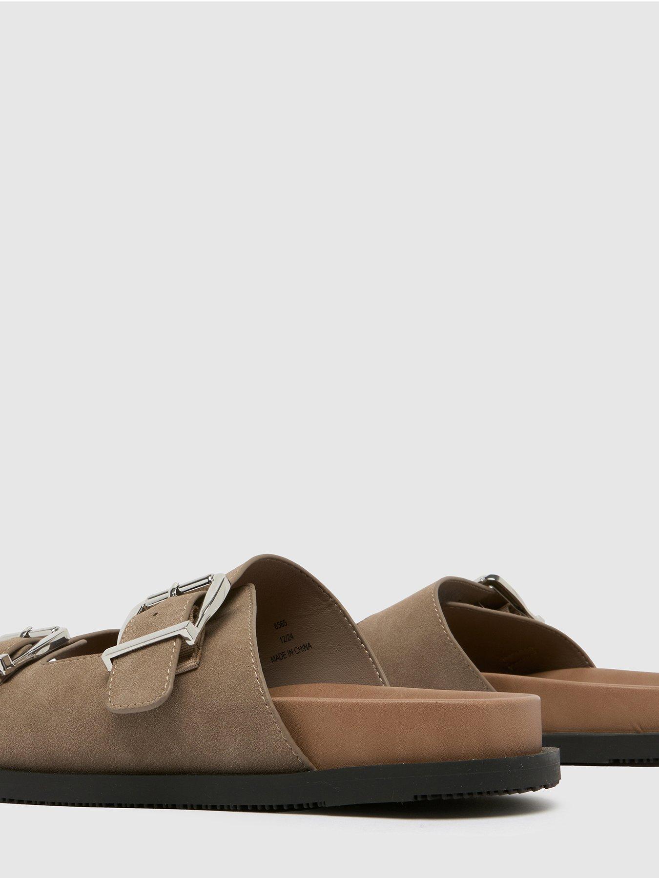Image 4 of 4 of Schuh Scout Footbed Sandals - Beige