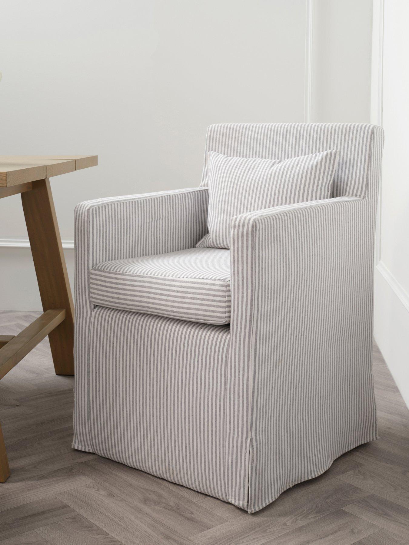 lpd-home-hettie-stripe-fabric-dining-chair