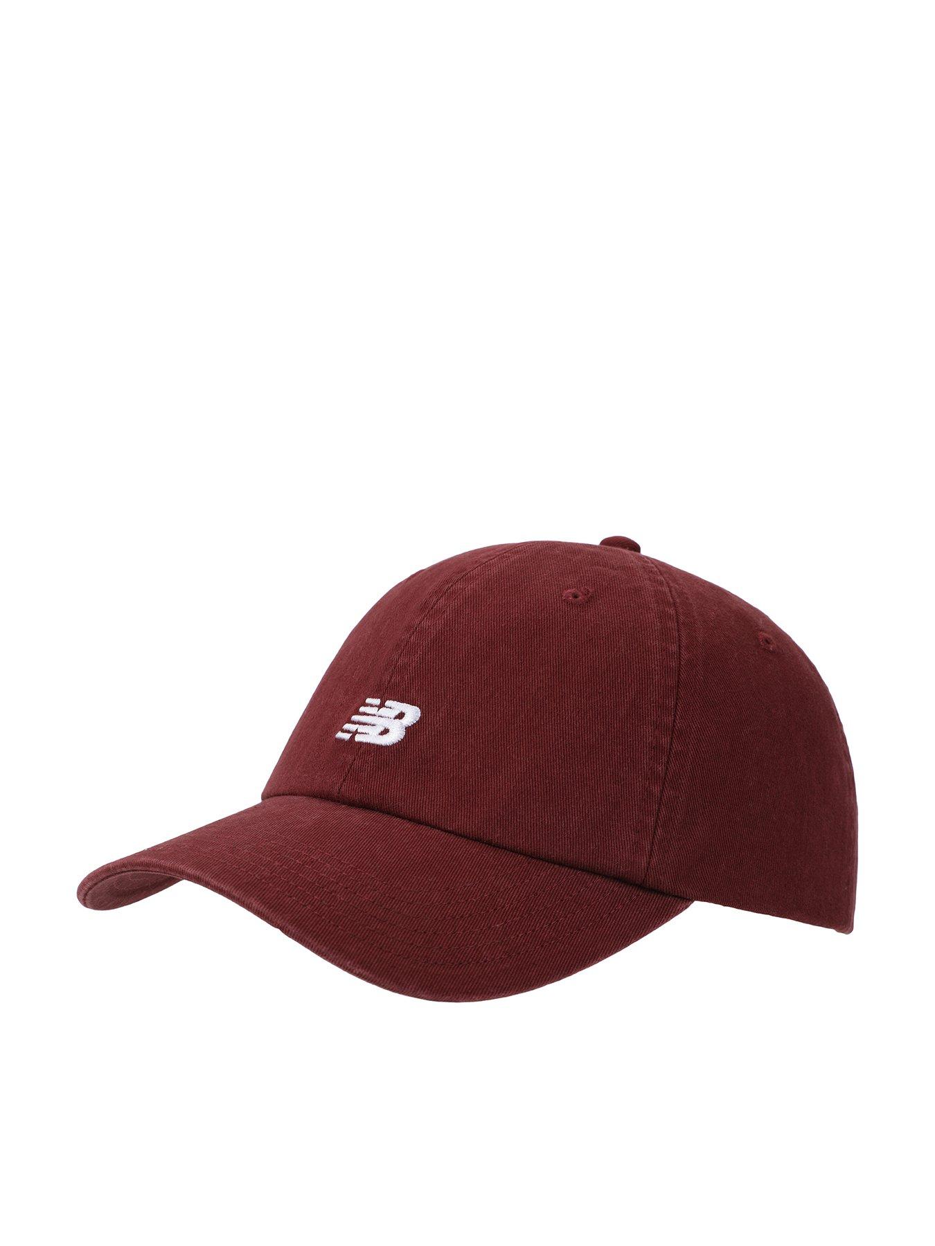 New Balance Unisex 6 Panel Classic Hat V 20 - Burgundy Red