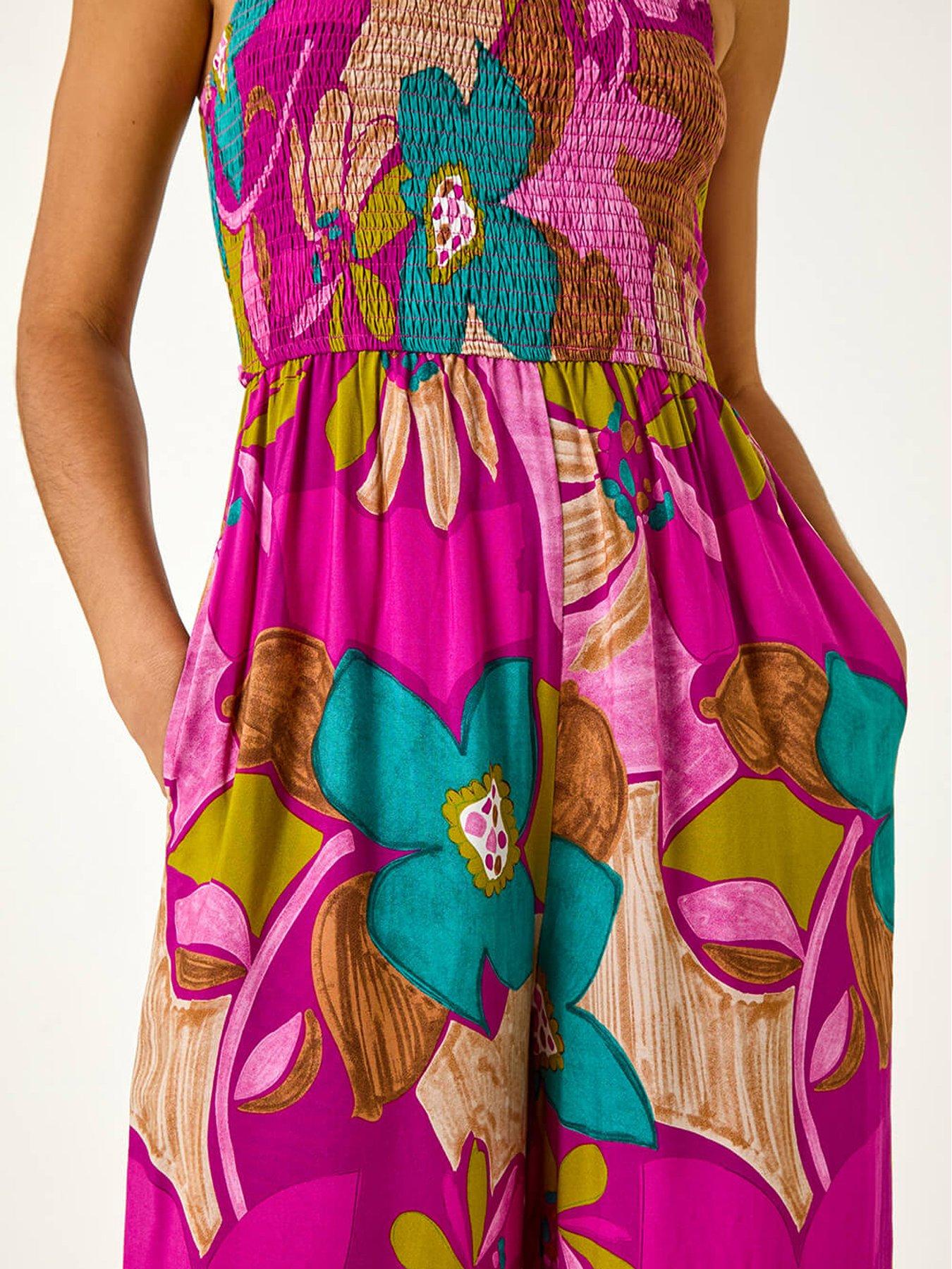 roman-floral-border-frill-jumpsuit-purpledetail