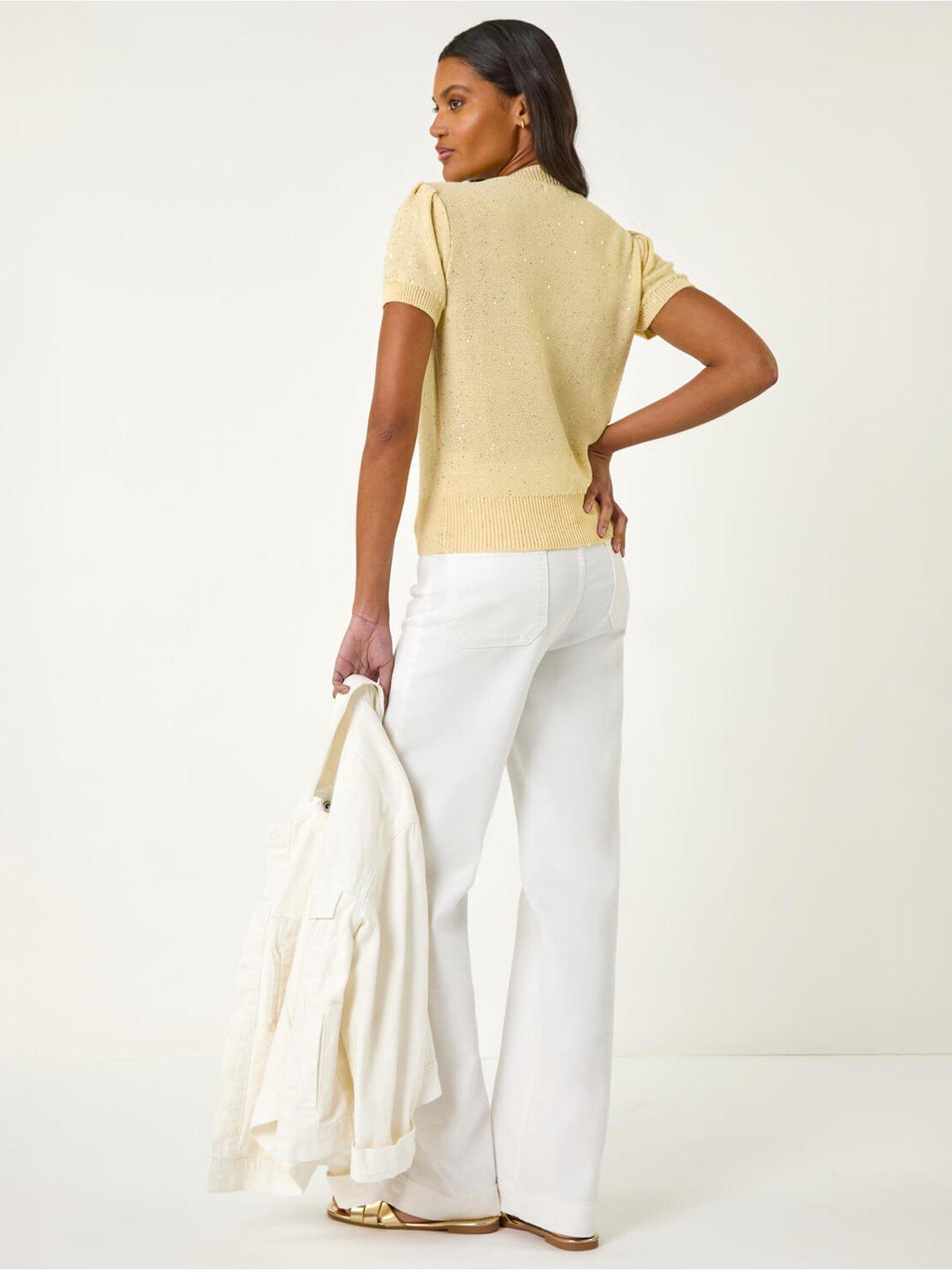 roman-daisy-sequin-embroidered-knit-top-lemonstillFront