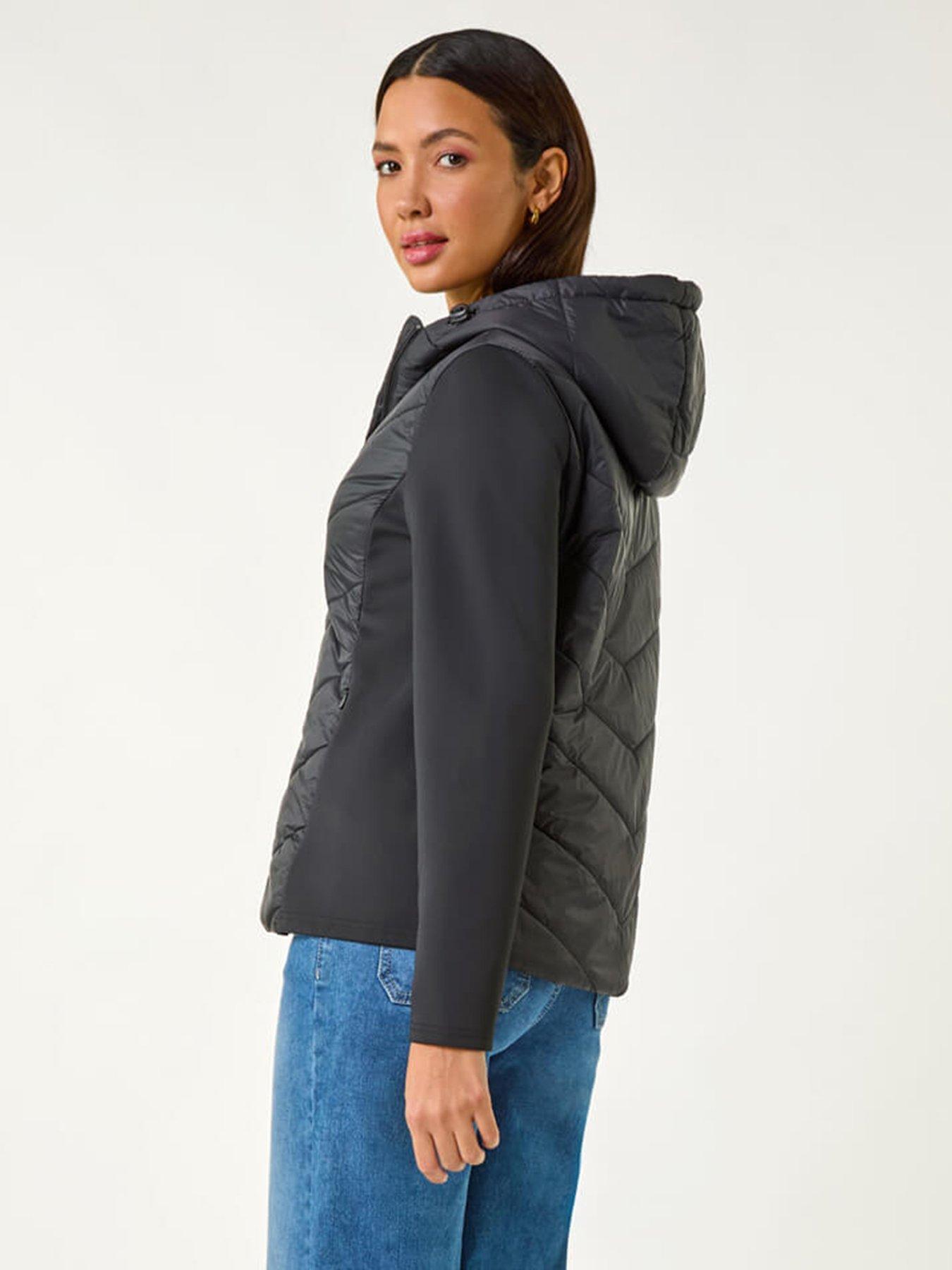 roman-contrast-hooded-padded-jacket-blackstillFront