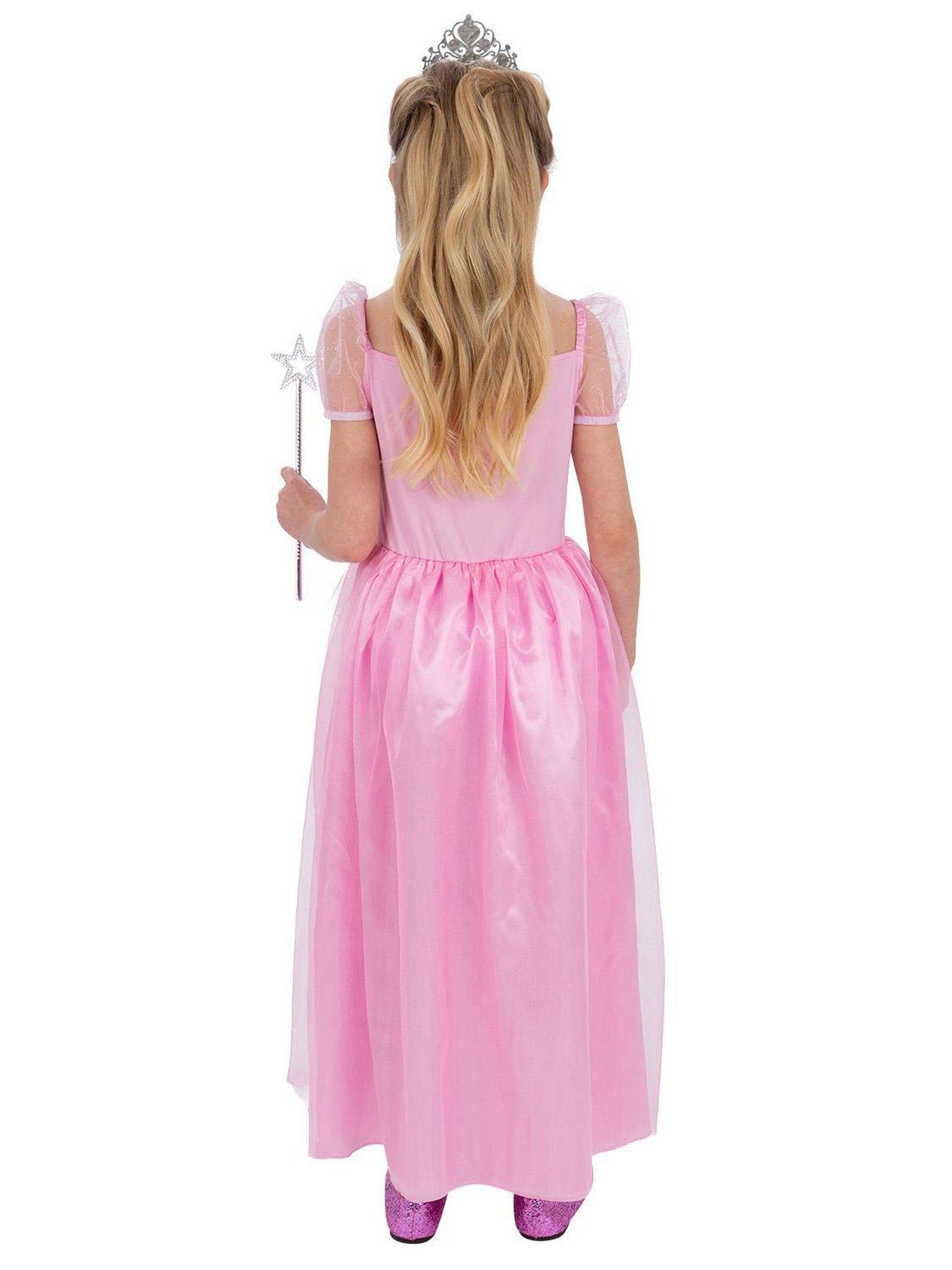Image 2 of 3 of Girls Good Witch Fairy Costume with Tiara &amp; Wand