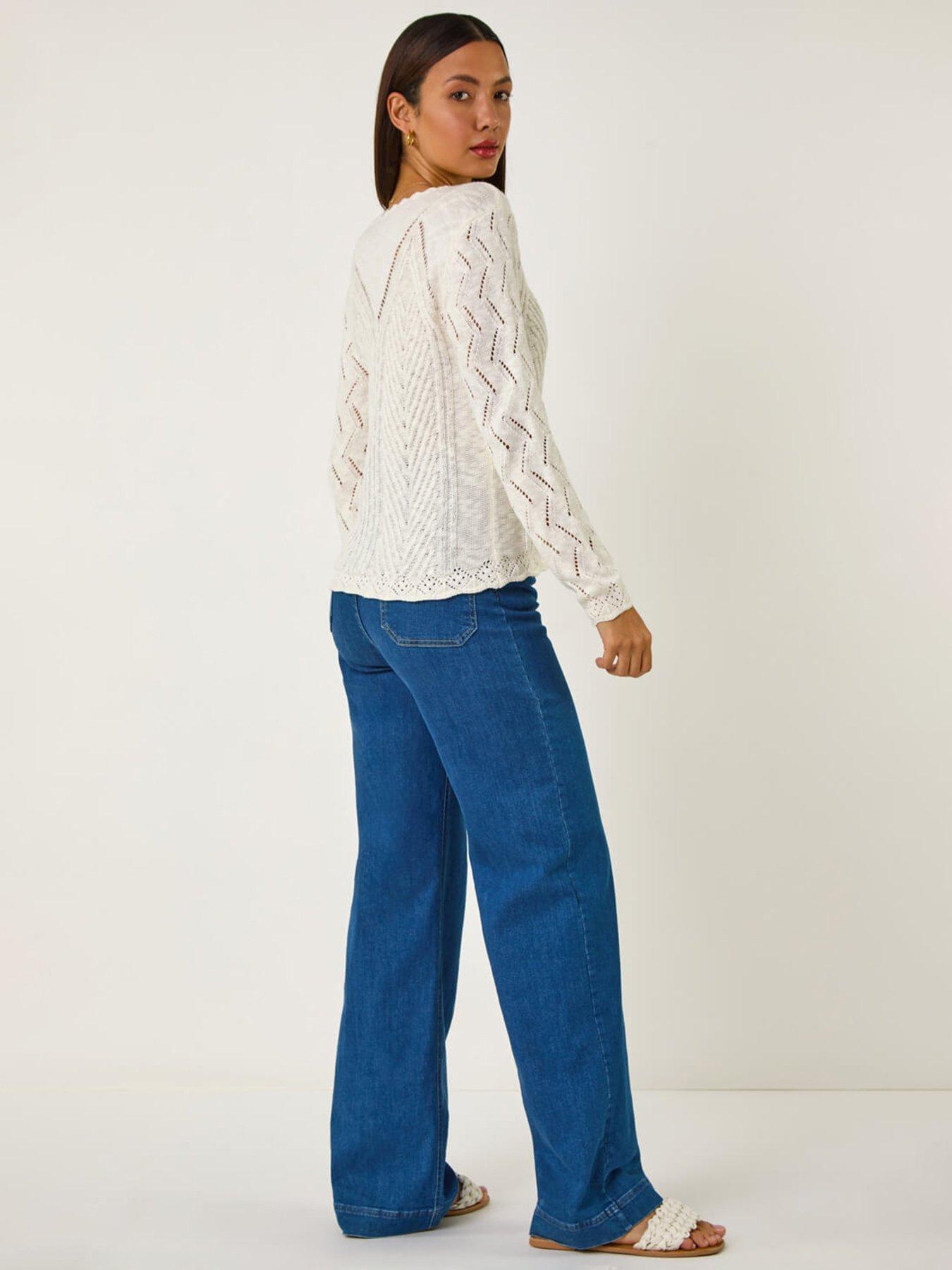 roman-scallop-v-neck-knit-jumper-ivorystillFront