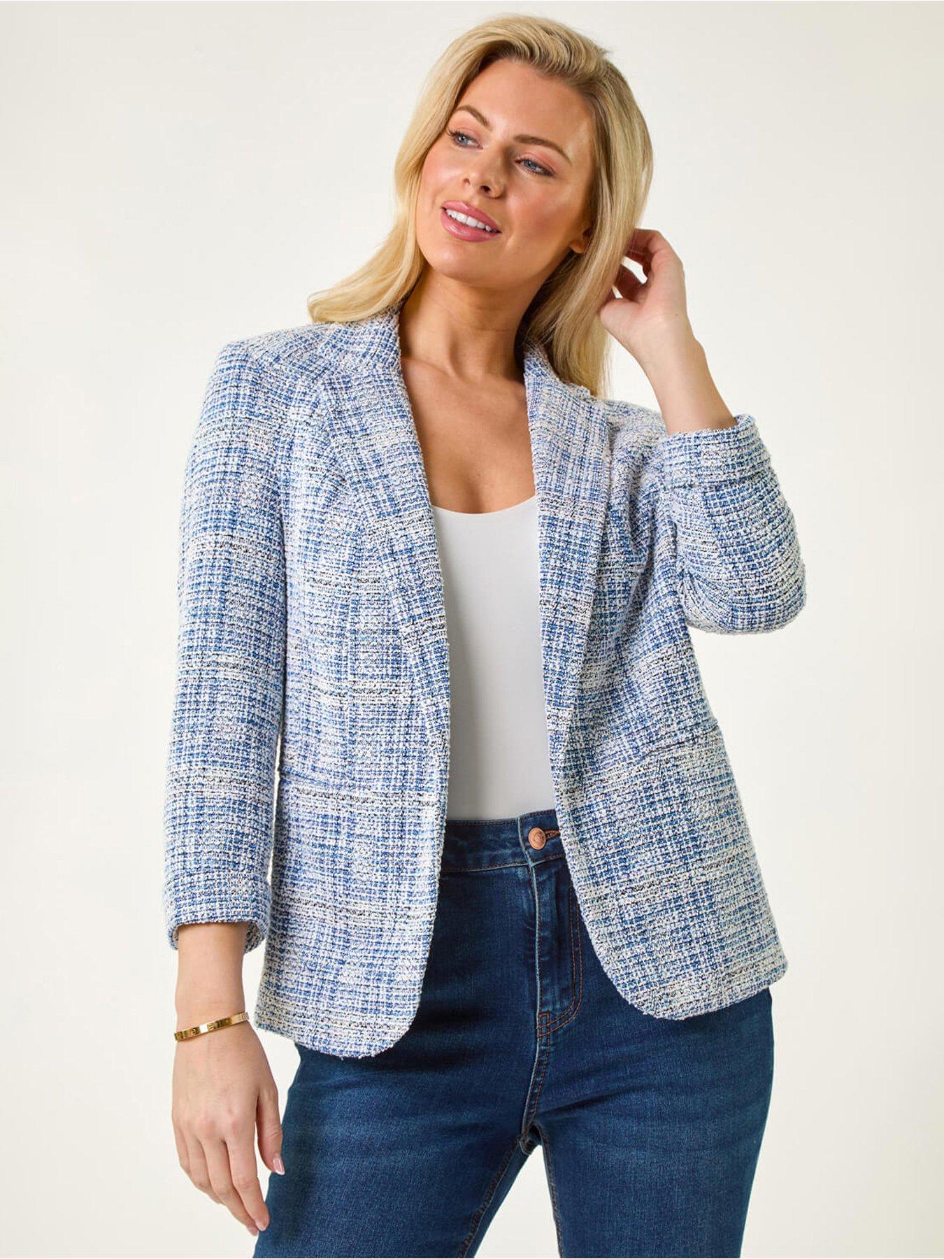 roman-petite-revere-collar-jacket-blue