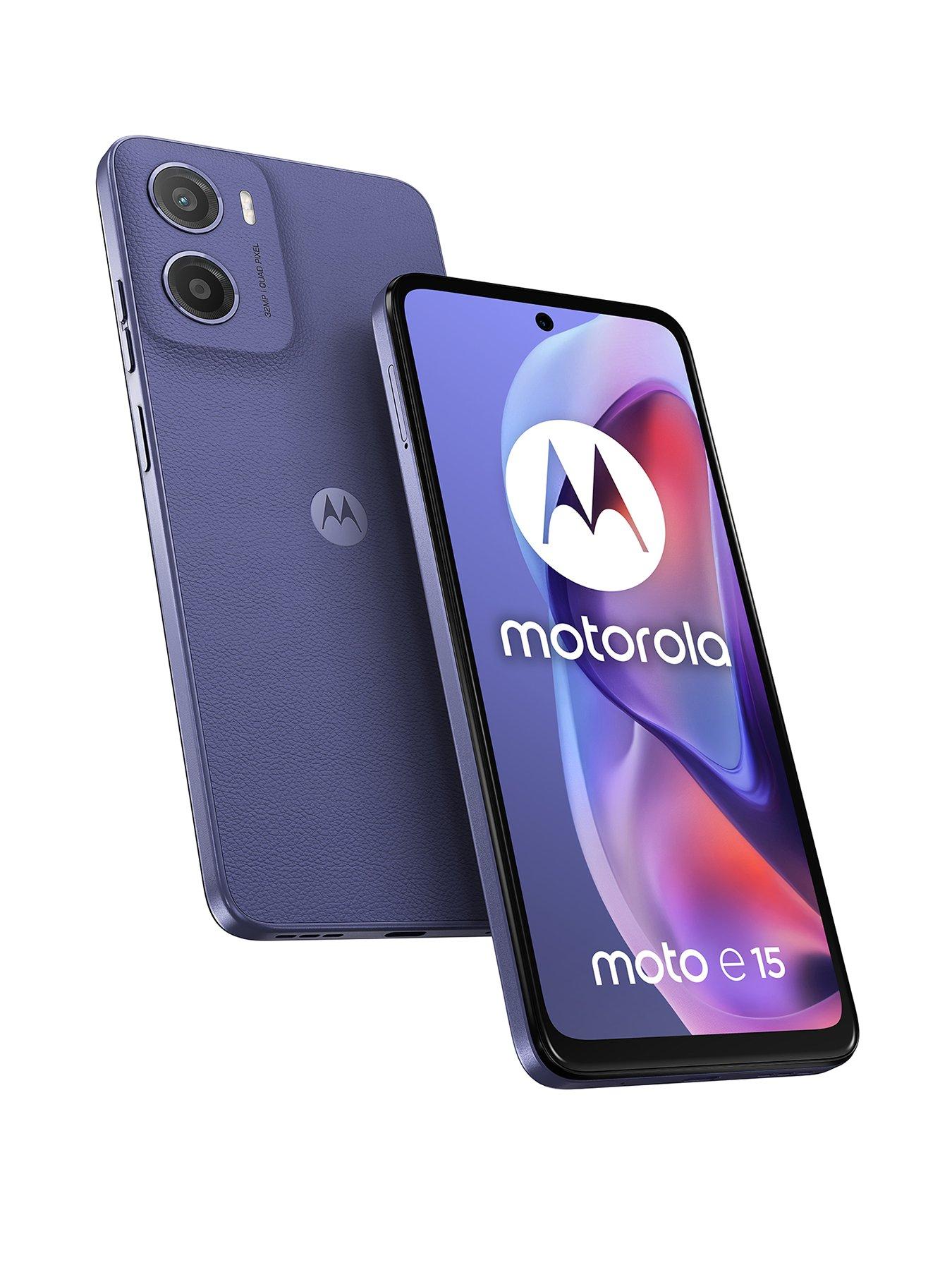 Image 1 of 7 of Motorola E15 Fresh Lavender 2+64