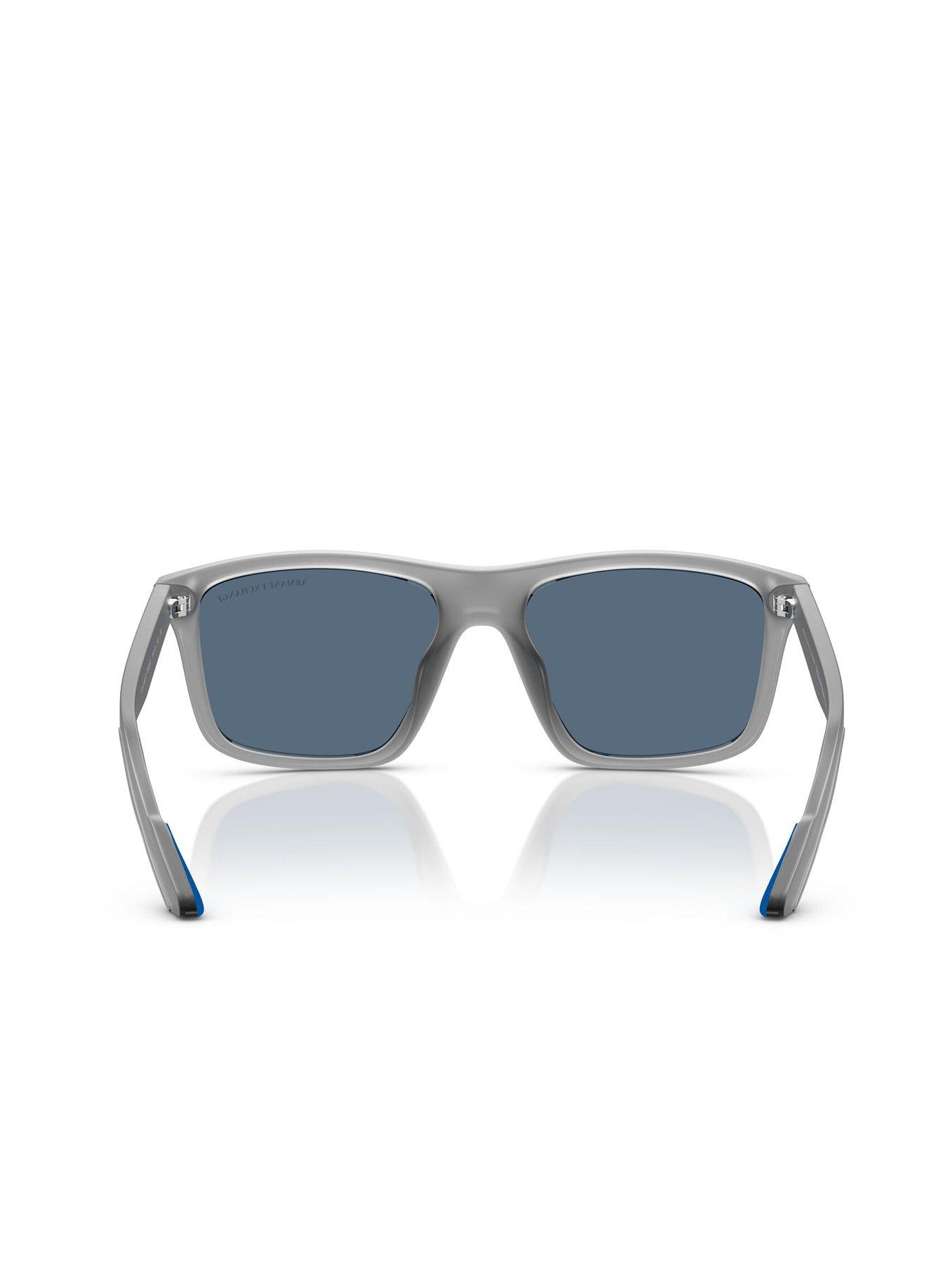 Image 4 of 4 of Armani Exchange Square Sunglasses - Grey