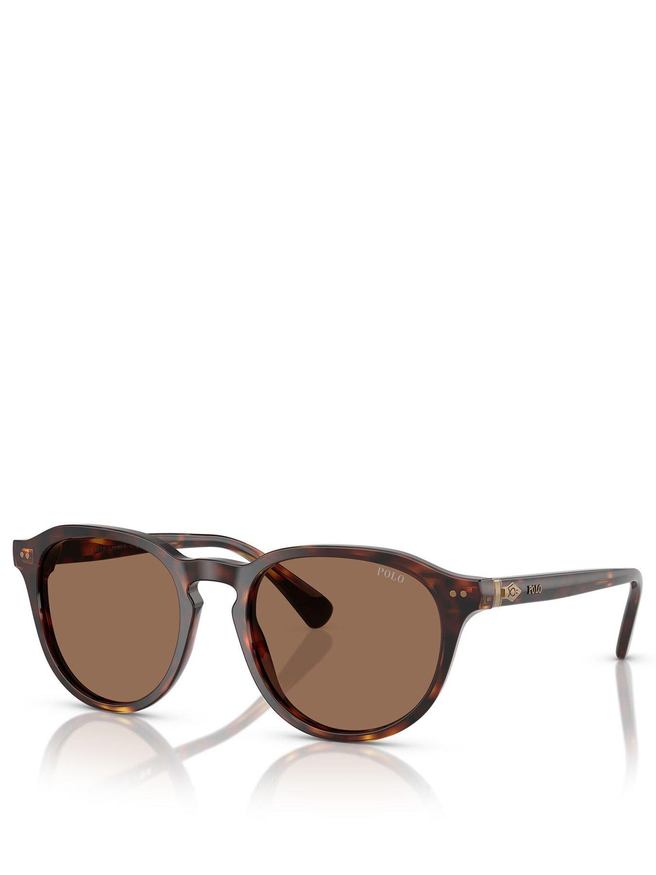 Polo Ralph Lauren 0Ph4221 Phantos Sunglasses- Brown