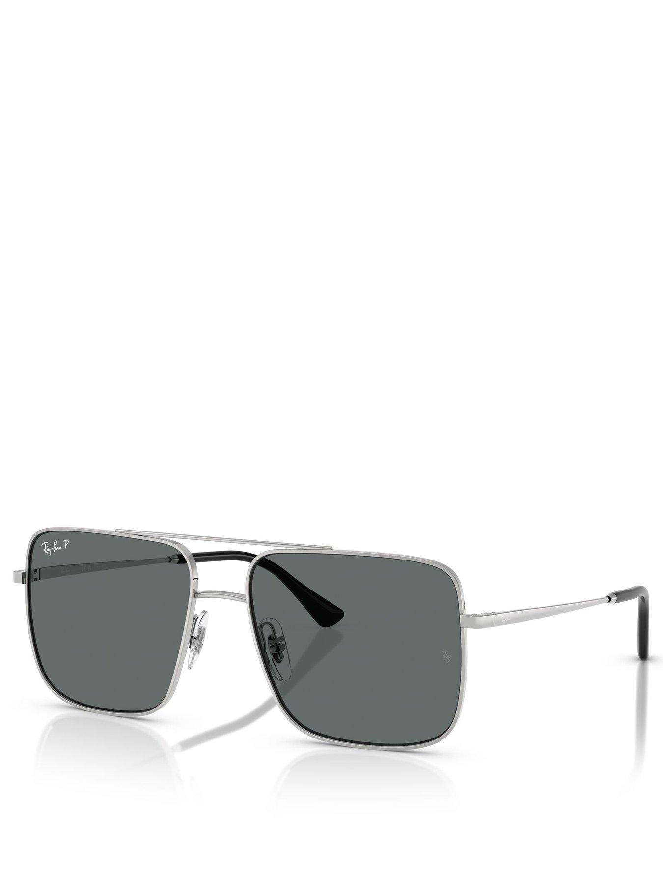 ray-ban-ray-ban-0rb3758-square-sunglasses--black