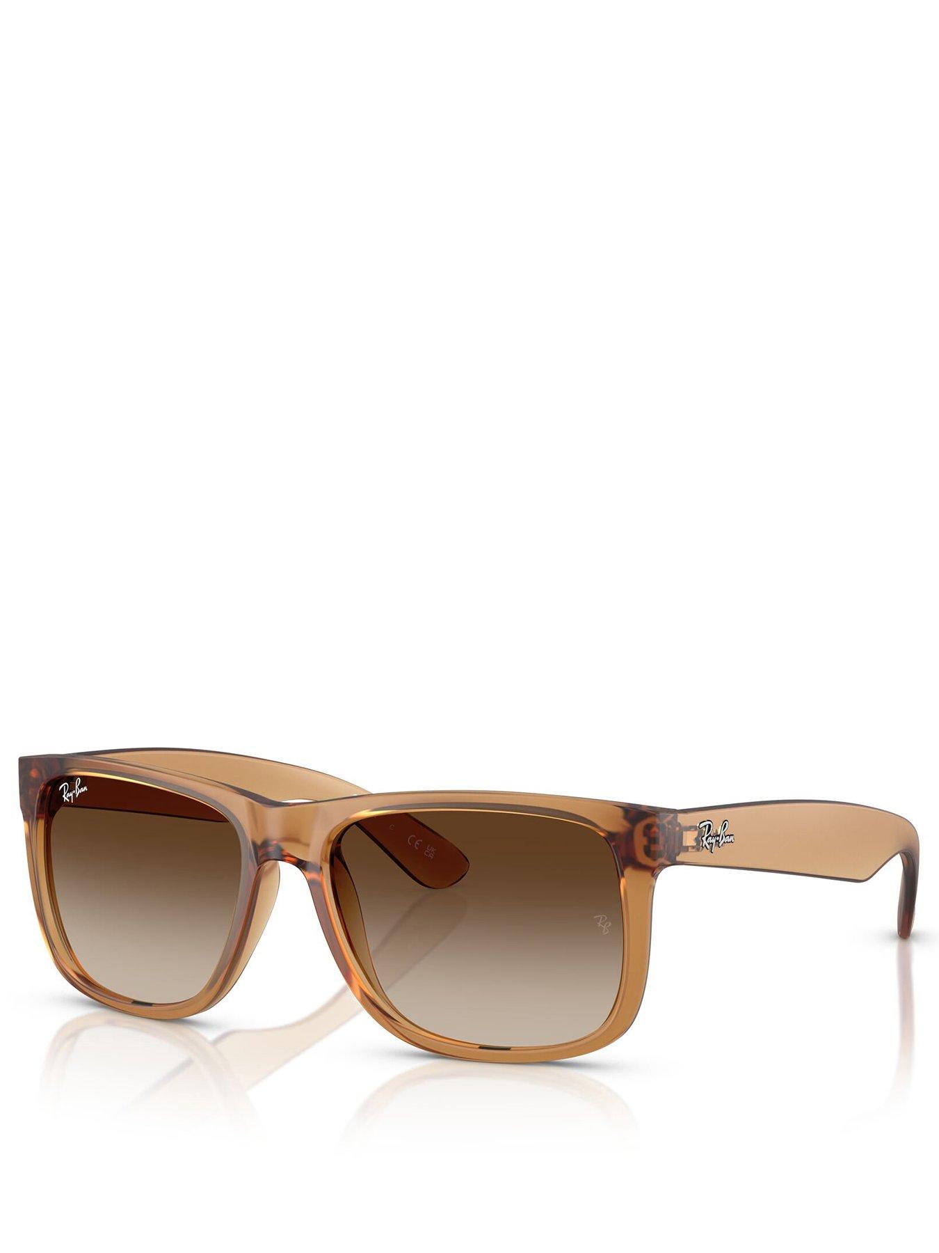 Ray-Ban Ray Ban 0Rb4165 Square Sunglasses- Orange