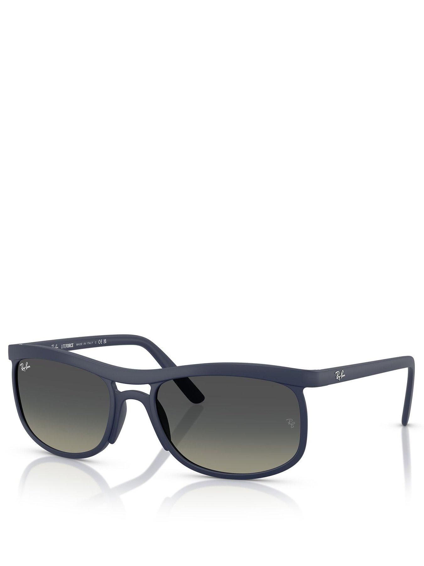 undefined Ray Ban 0Rb4452 Square Sunglasses- Black