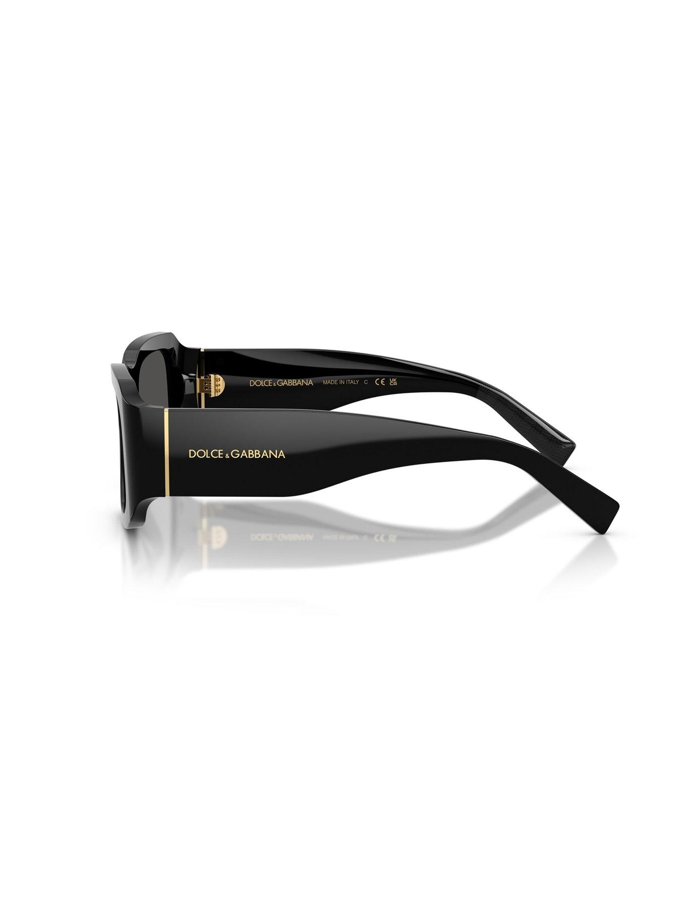Image 2 of 4 of Dolce & Gabbana Dolce&amp;Gabbana 0Dg4503 Square Sunglasses- Black