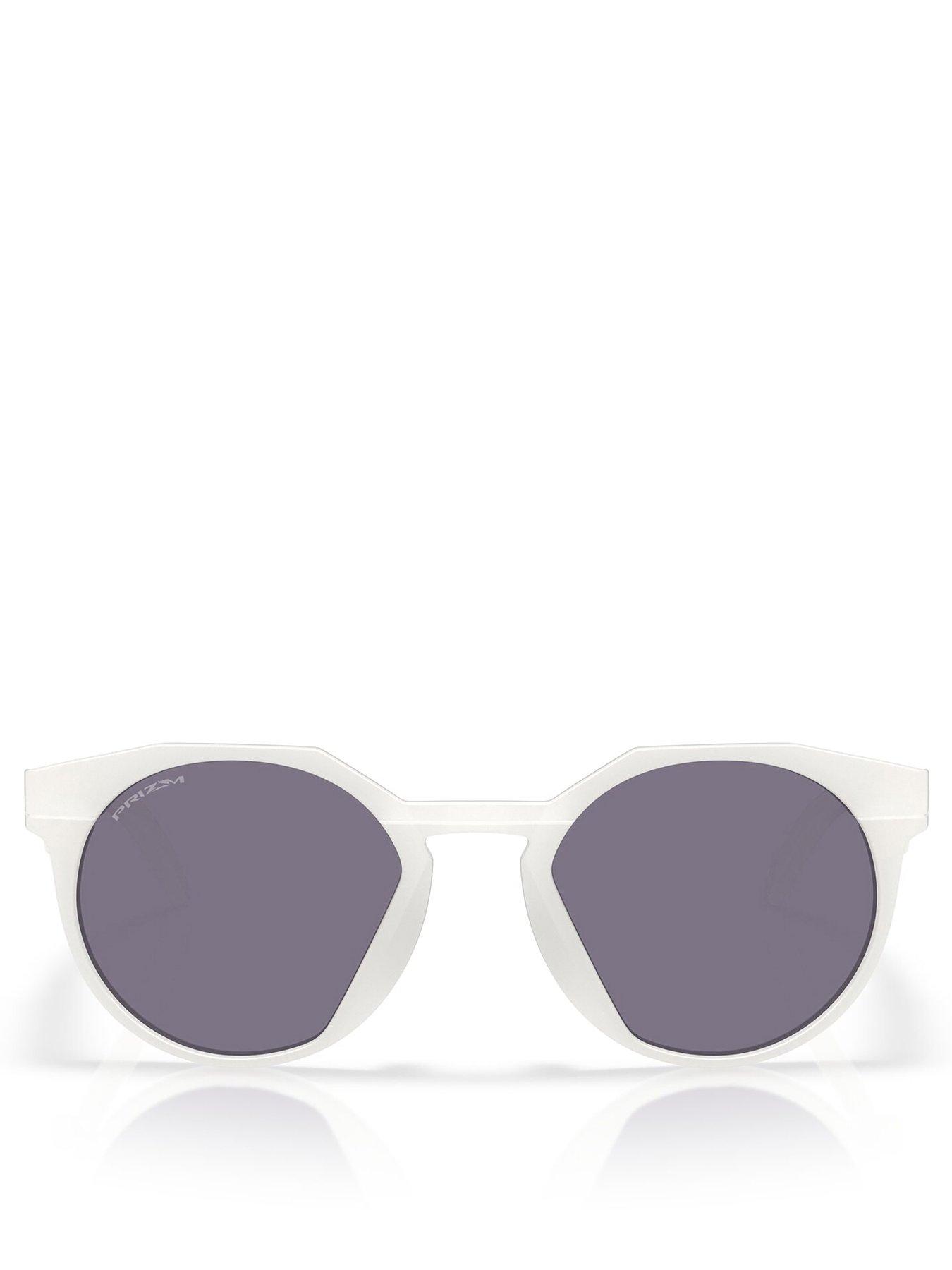 Image 3 of 4 of Oakley 0Oo9242 Round Sunglasses- White