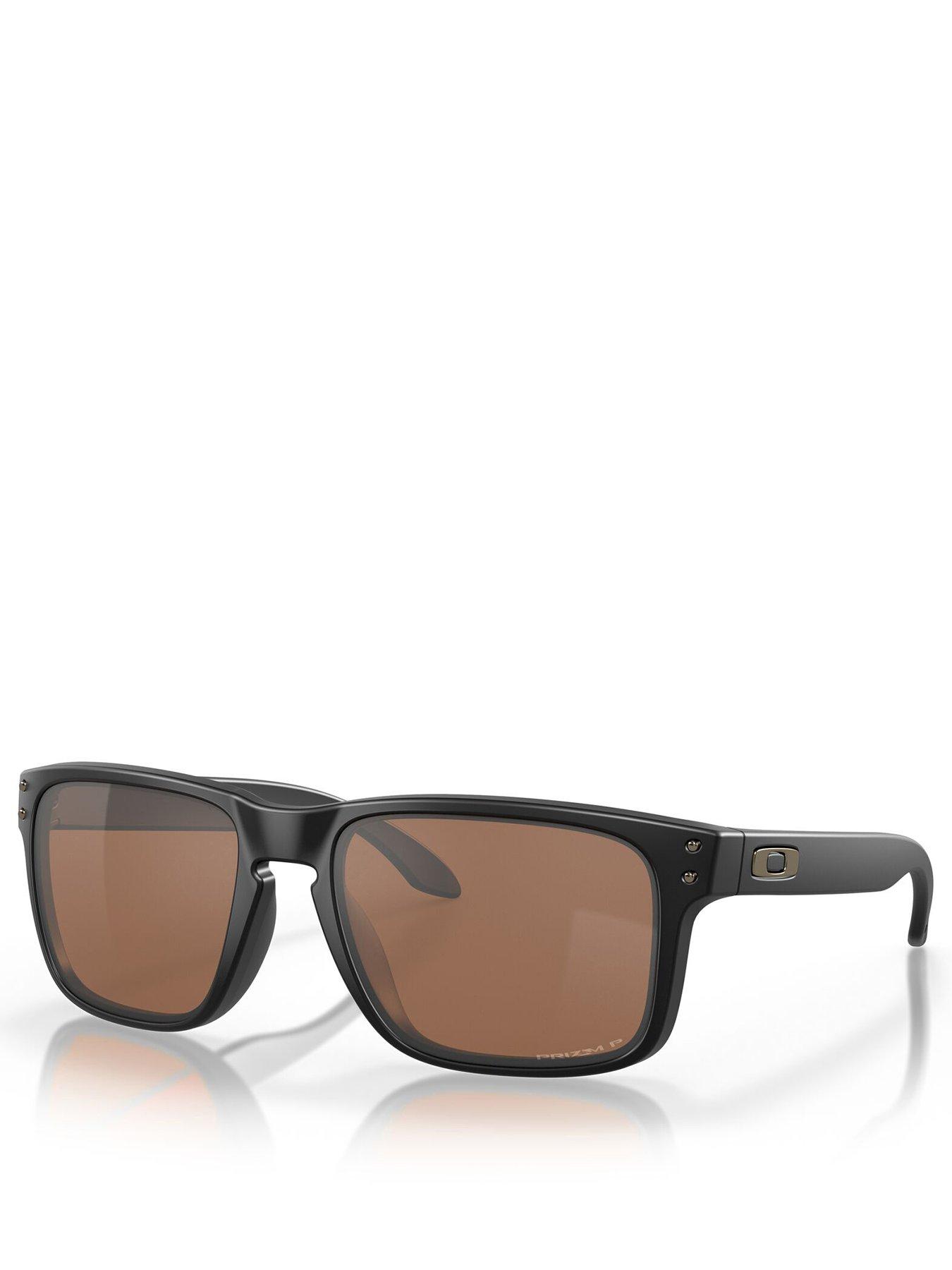 Image 1 of 4 of Oakley 0Oo9102 Square Sunglasses- Brown