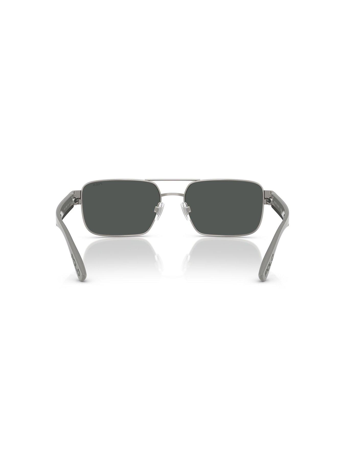 Image 4 of 4 of Polo Ralph Lauren 0Ph3161 Square Sunglasses- Grey