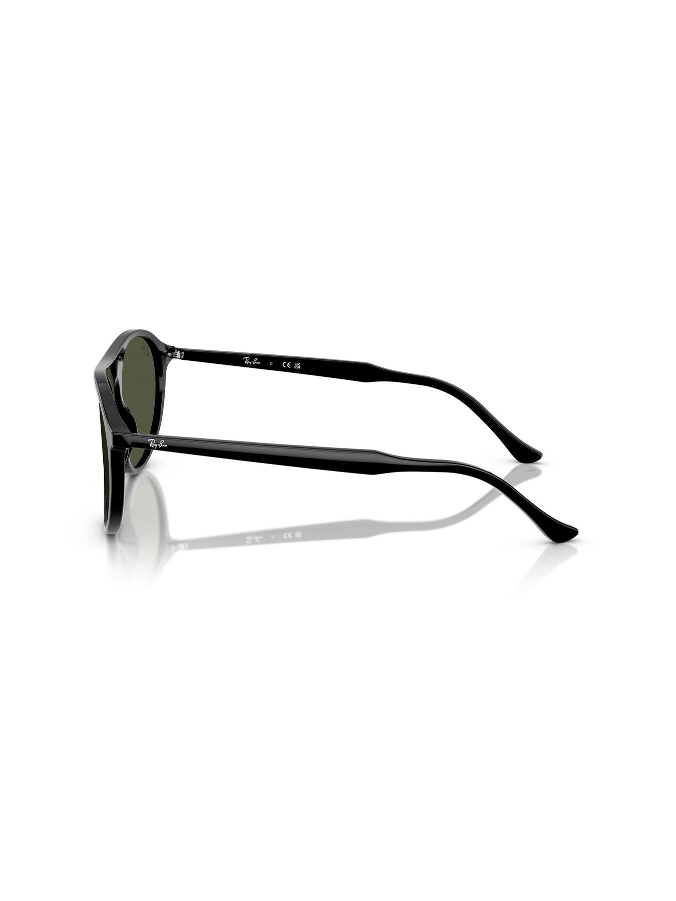 Image 2 of 4 of Ray-Ban Ray Ban 0Rb2215 Round Sunglasses- Black